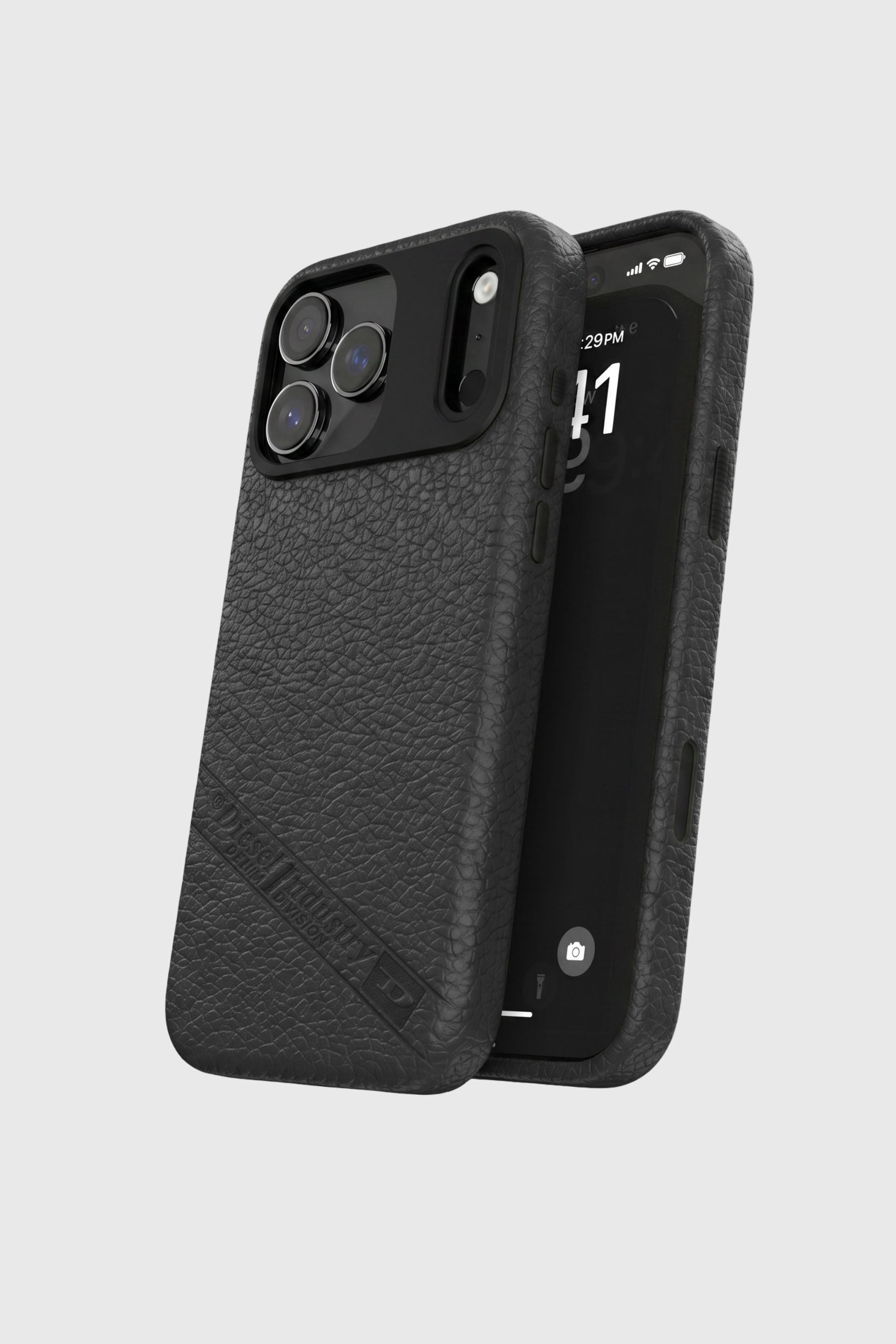 Diesel - 60642 MOULDED CASE, Unisex's Flag D case with MagSafe for iPhone 17 Pro Max in Black - 3