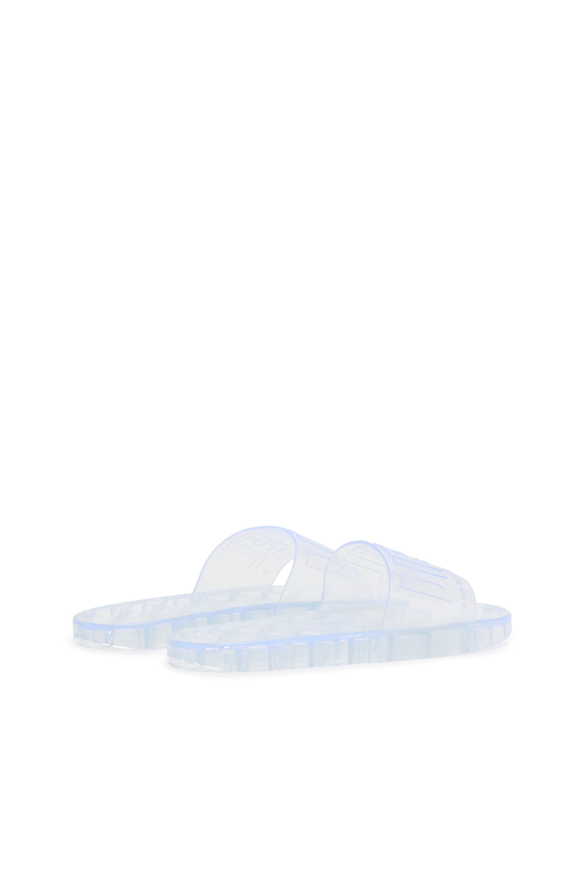 Diesel - SA-KARAIBI GL X, Woman Sa-Karaibi-Pool slides in clear PVC in White - Image 3