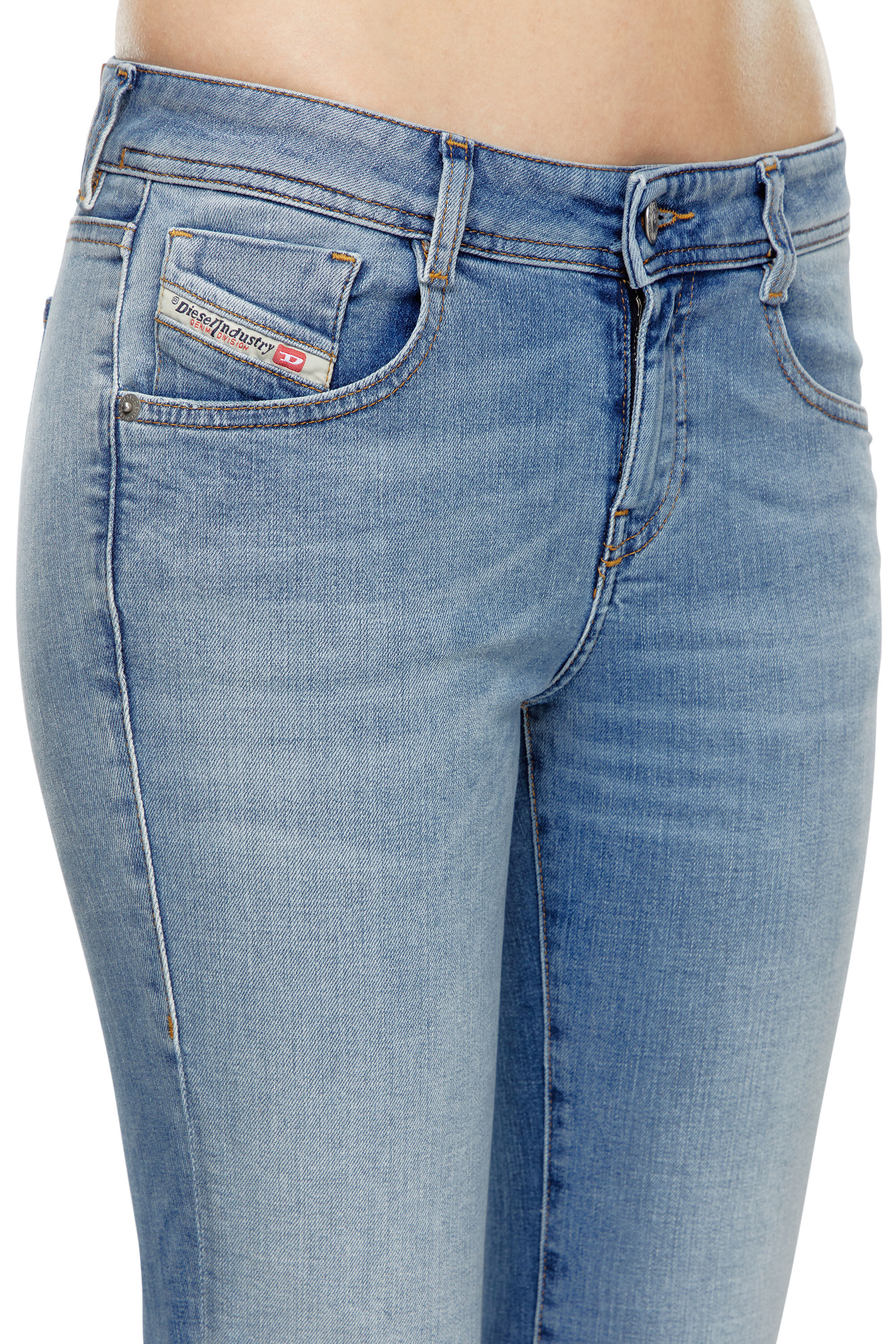 1969 D-Ebbey - Bootcut and Flare Jeans |Light Blue| Diesel