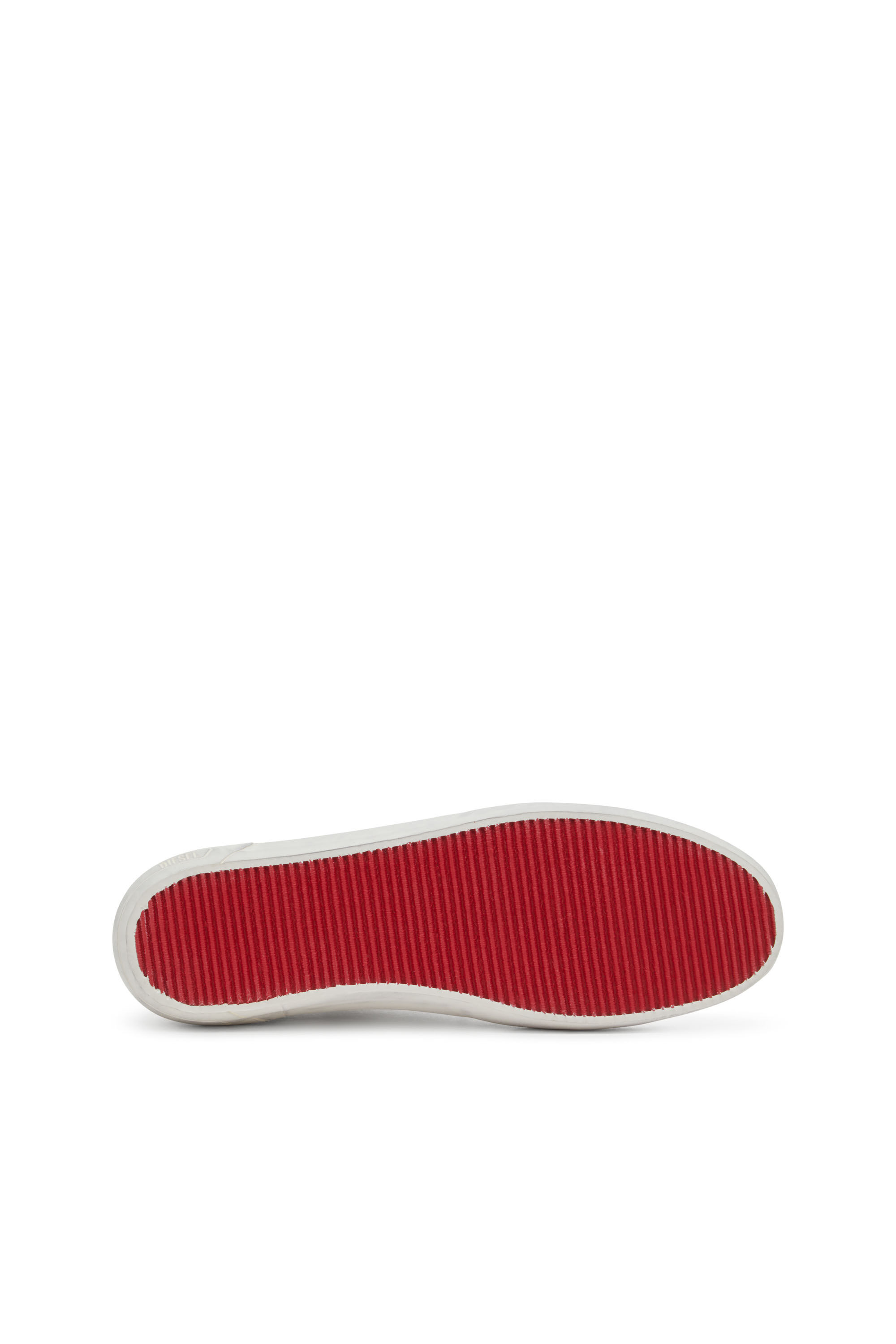 Diesel - S-LEROJI D-1 LOW, Man's S-Leroji D-Sneakers in padded ripstop and suede in White - 4