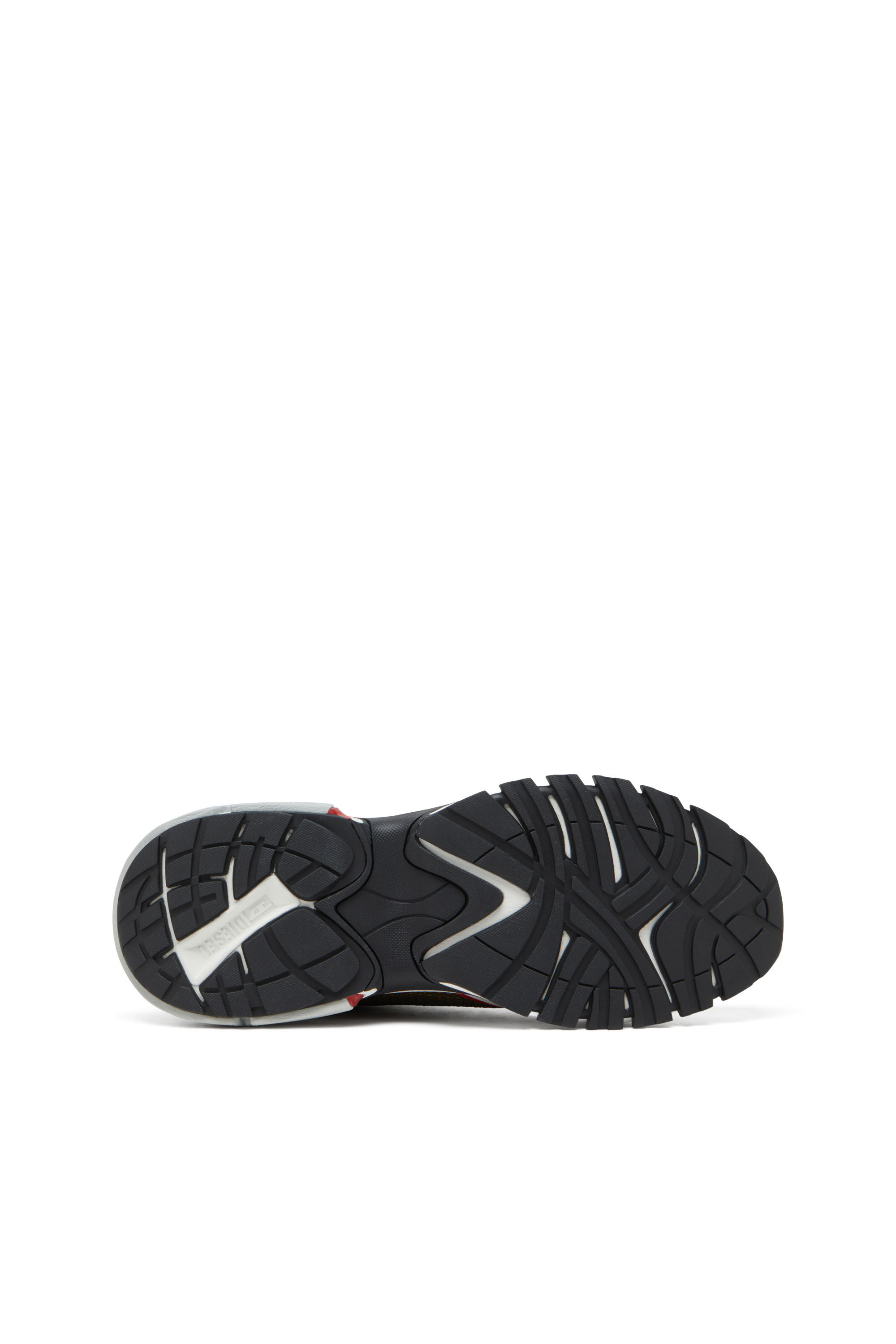 Diesel - S-PRO-V-DENSE LOW, Man's S-Pro-V-Dense-Mesh sneakers with Oval D logo in Red/Black - 5