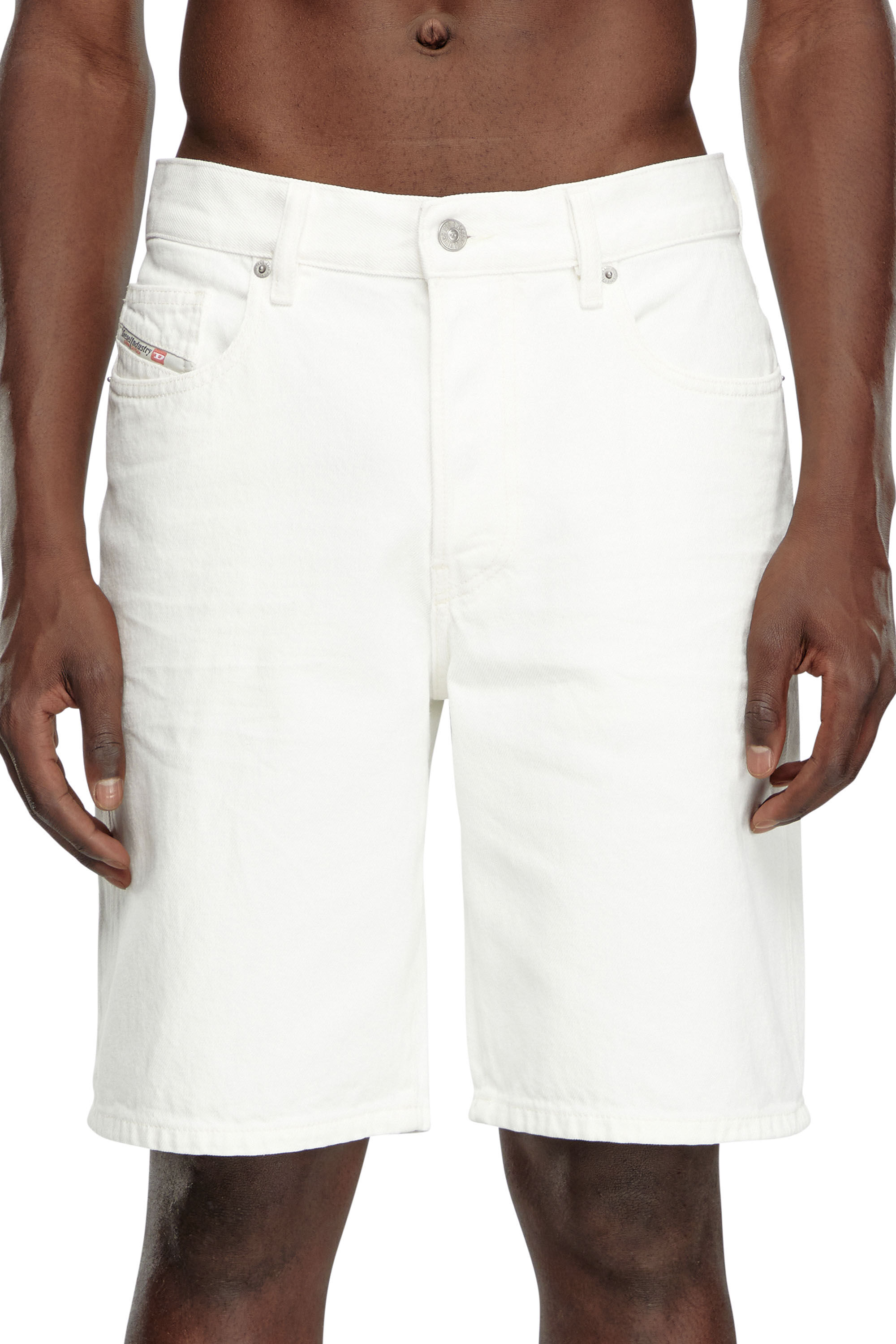 Men's Denim shorts | White | Diesel
