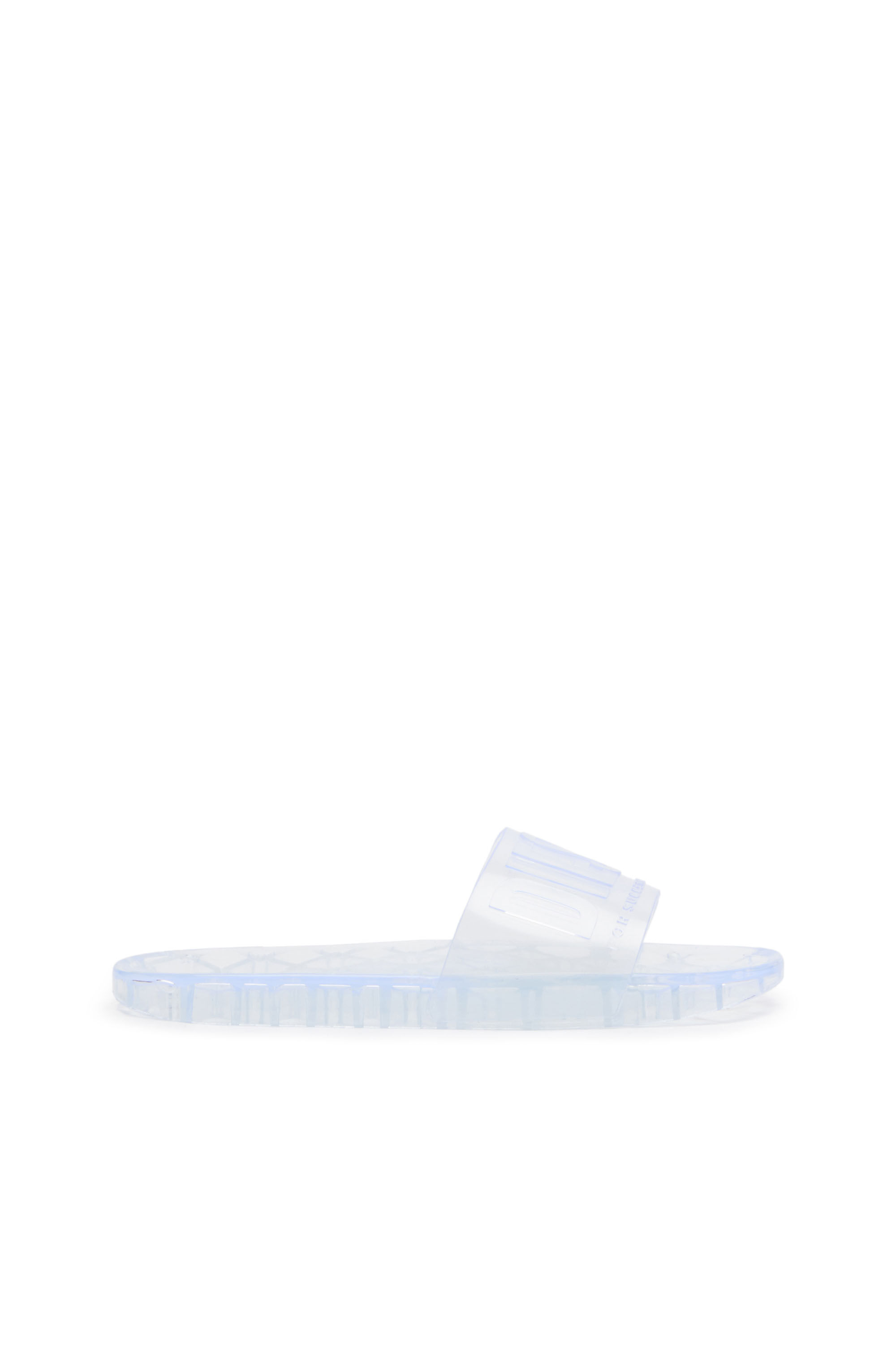 Diesel - SA-KARAIBI GL X, Woman Sa-Karaibi-Pool slides in clear PVC in White - Image 1