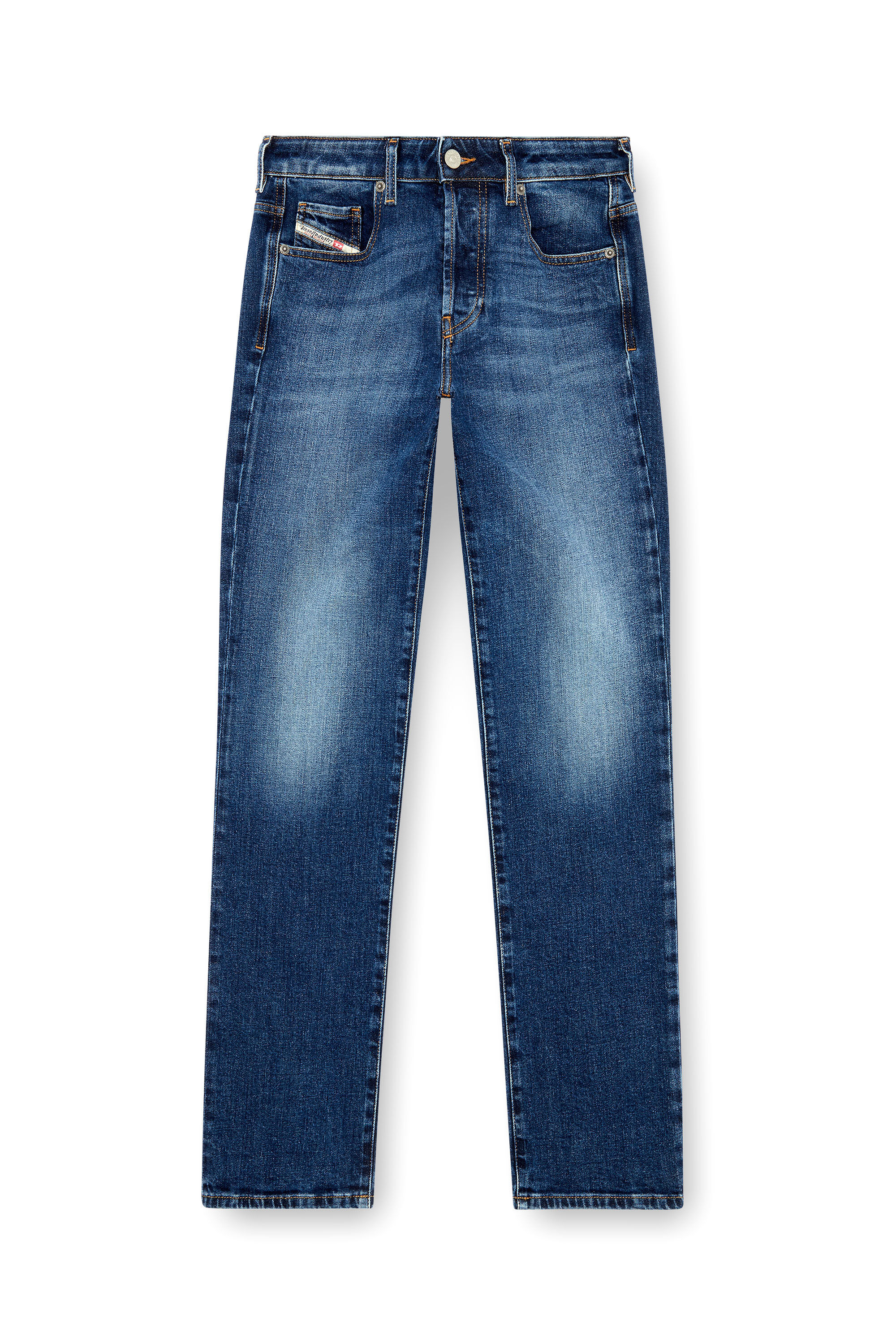Diesel - Woman's Regular Jeans 1989 D-Mine 09I28, Dark Blue - 2