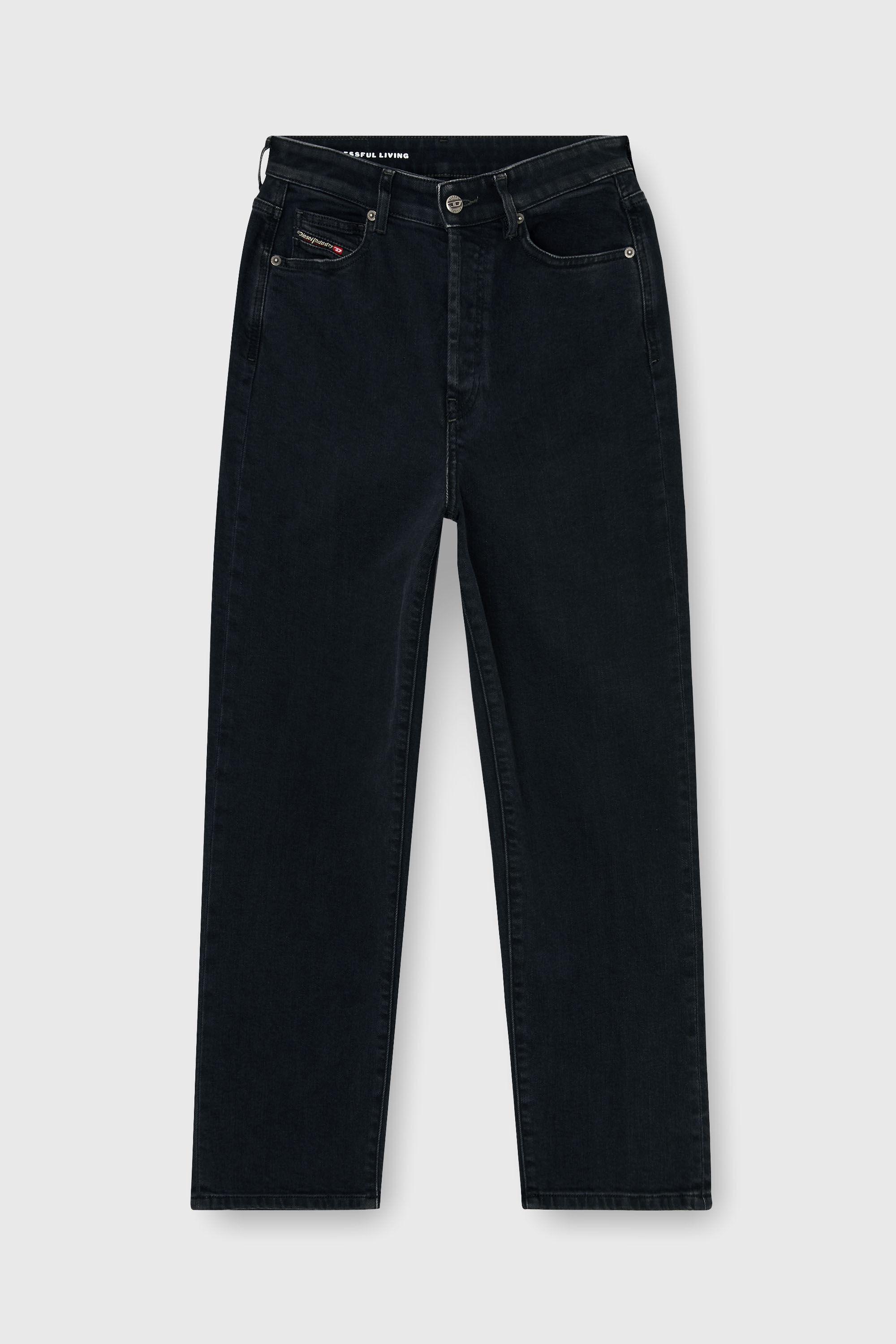 Diesel - Woman's Regular Jeans 1981 D-Went 09N89, Black/Dark grey - 6