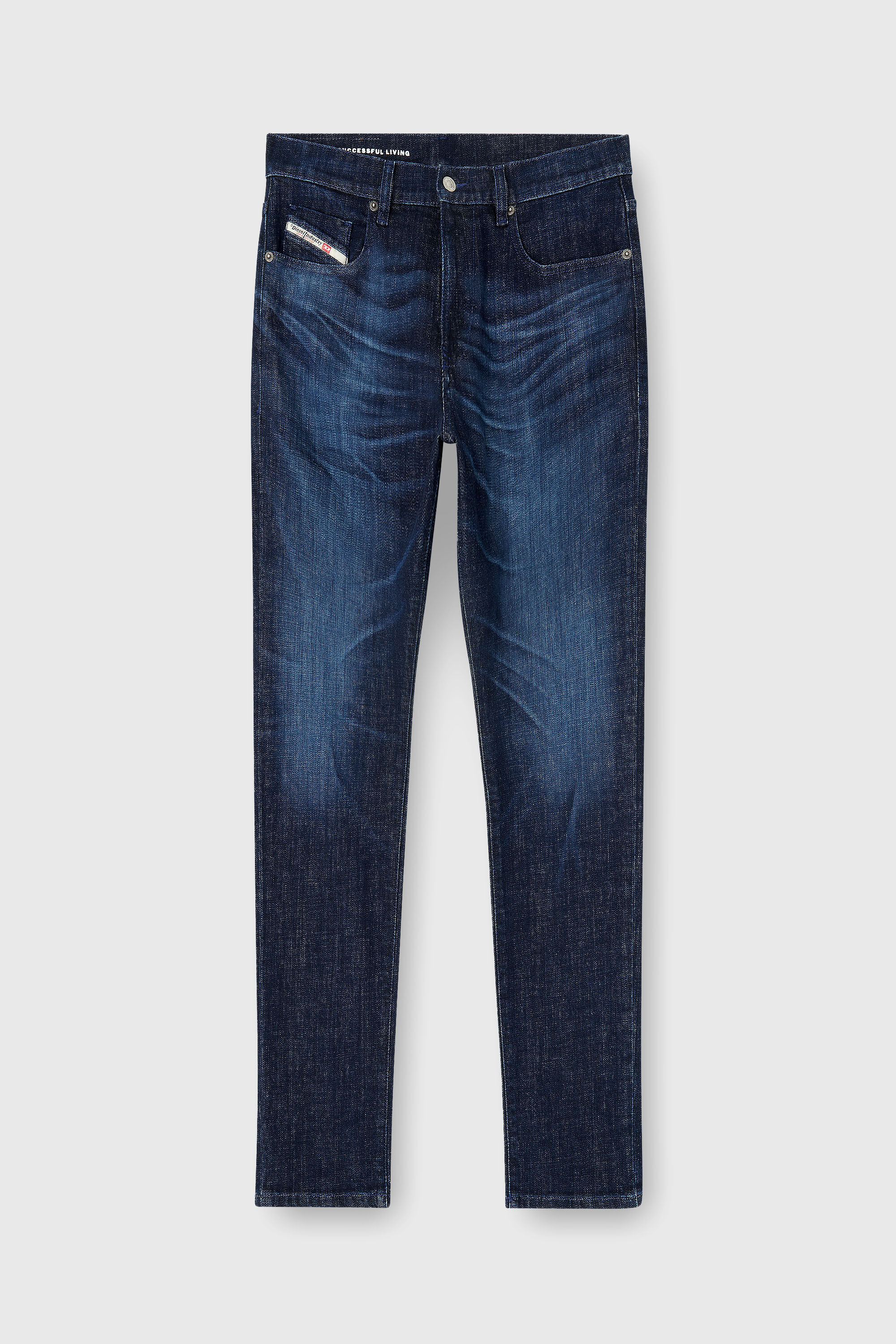 Diesel - Man's Slim Jeans 2019 D-Strukt 0ADBL, Dark Blue - 6