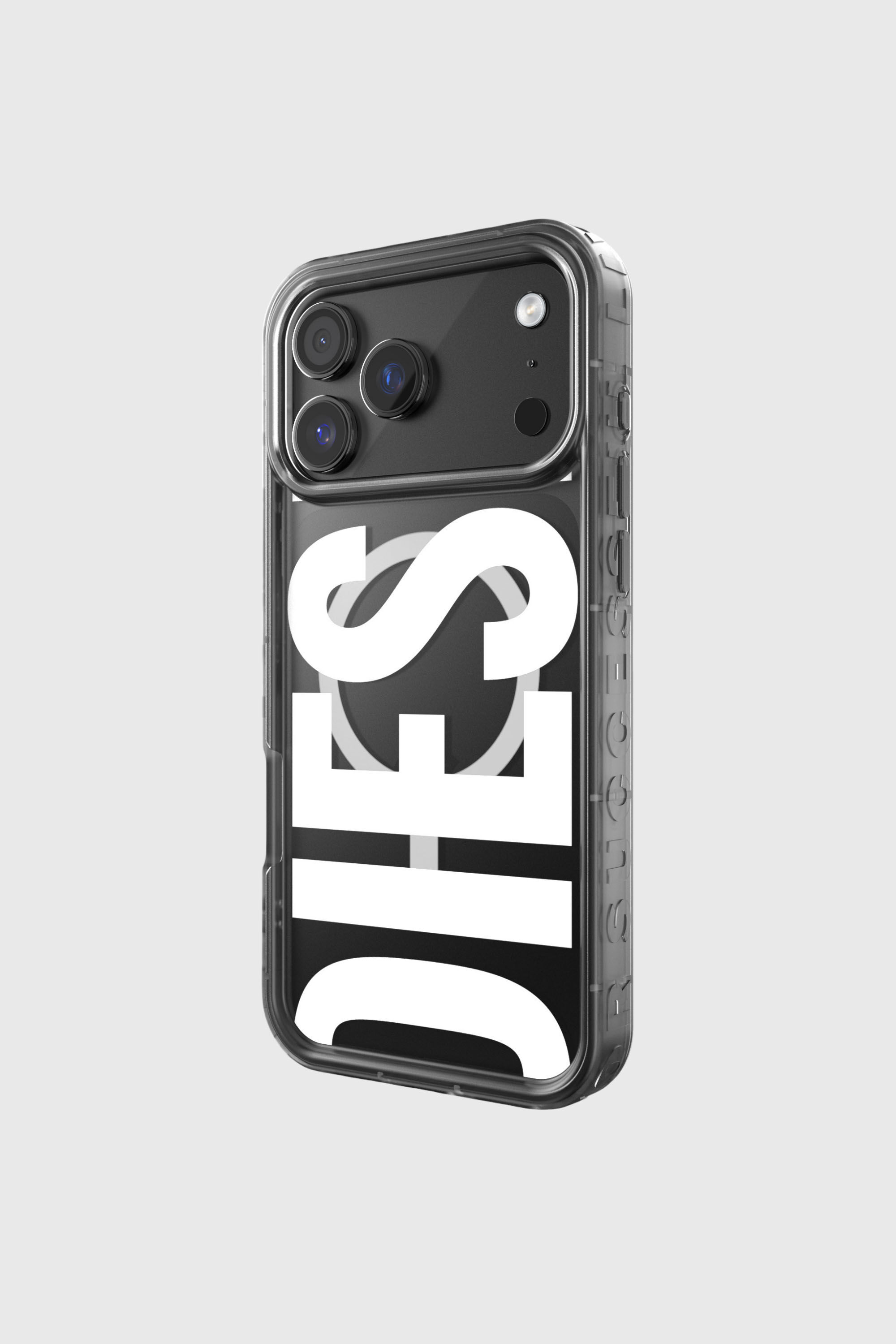 Diesel - 60438 MOULDED CASE, Unisex's Biscotto bumper case with magsafe for iPhone 17 Pro Max in Black - 3