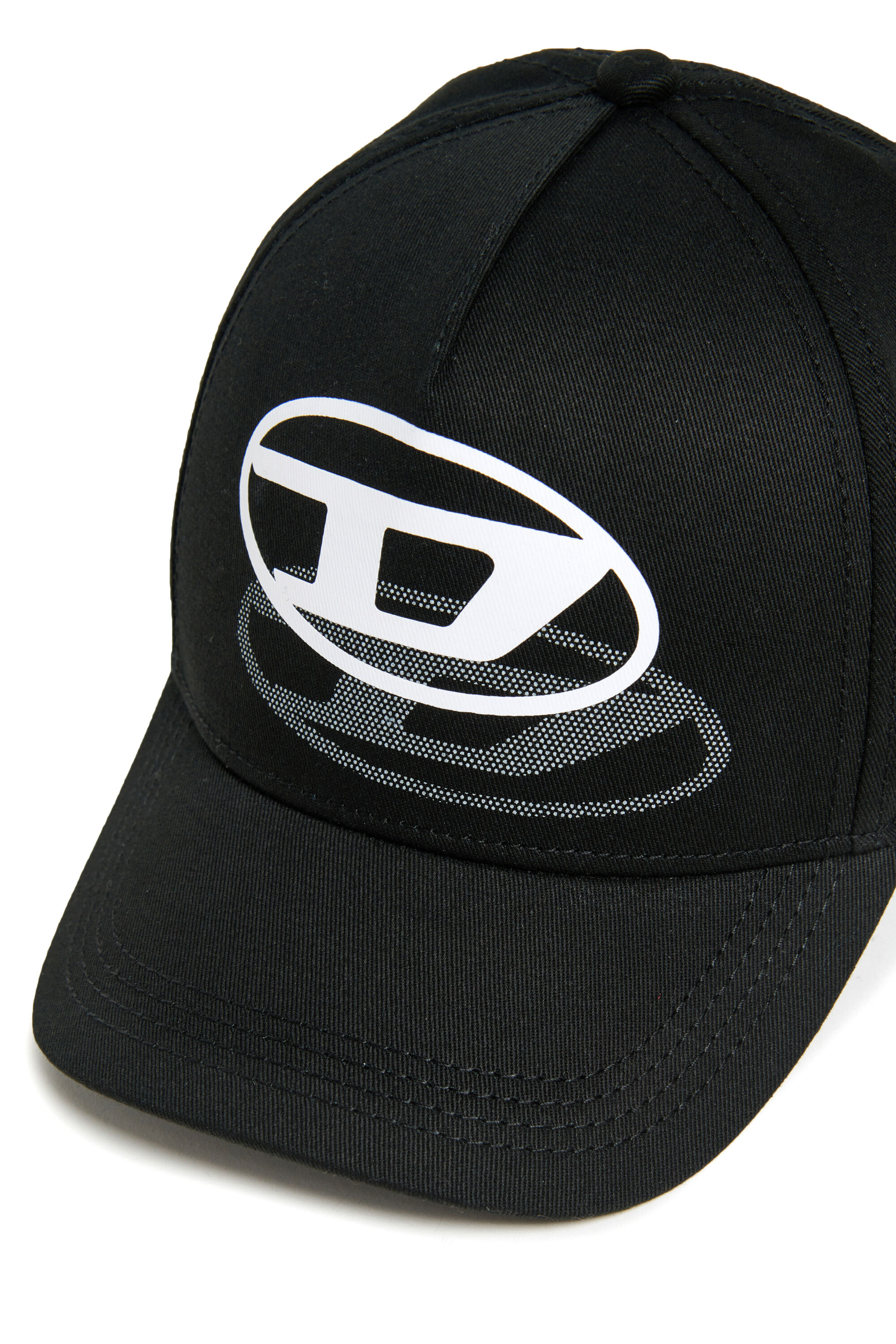 Diesel - FUPIR, Man's Baseball cap with shadow logo in Black - 3