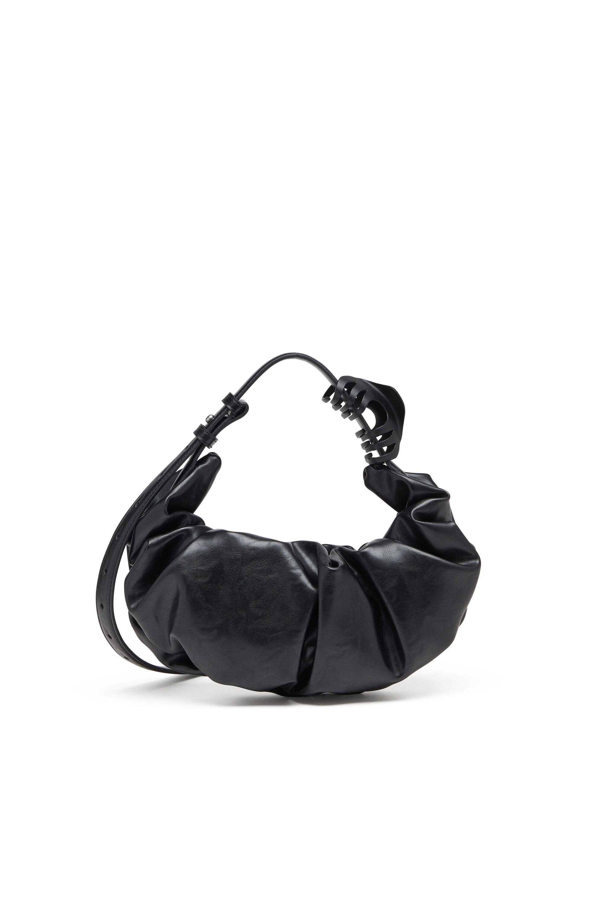 Diesel - GRAB-D HOBO S, Woman's Grab-D-Hobo bag in Black - 2