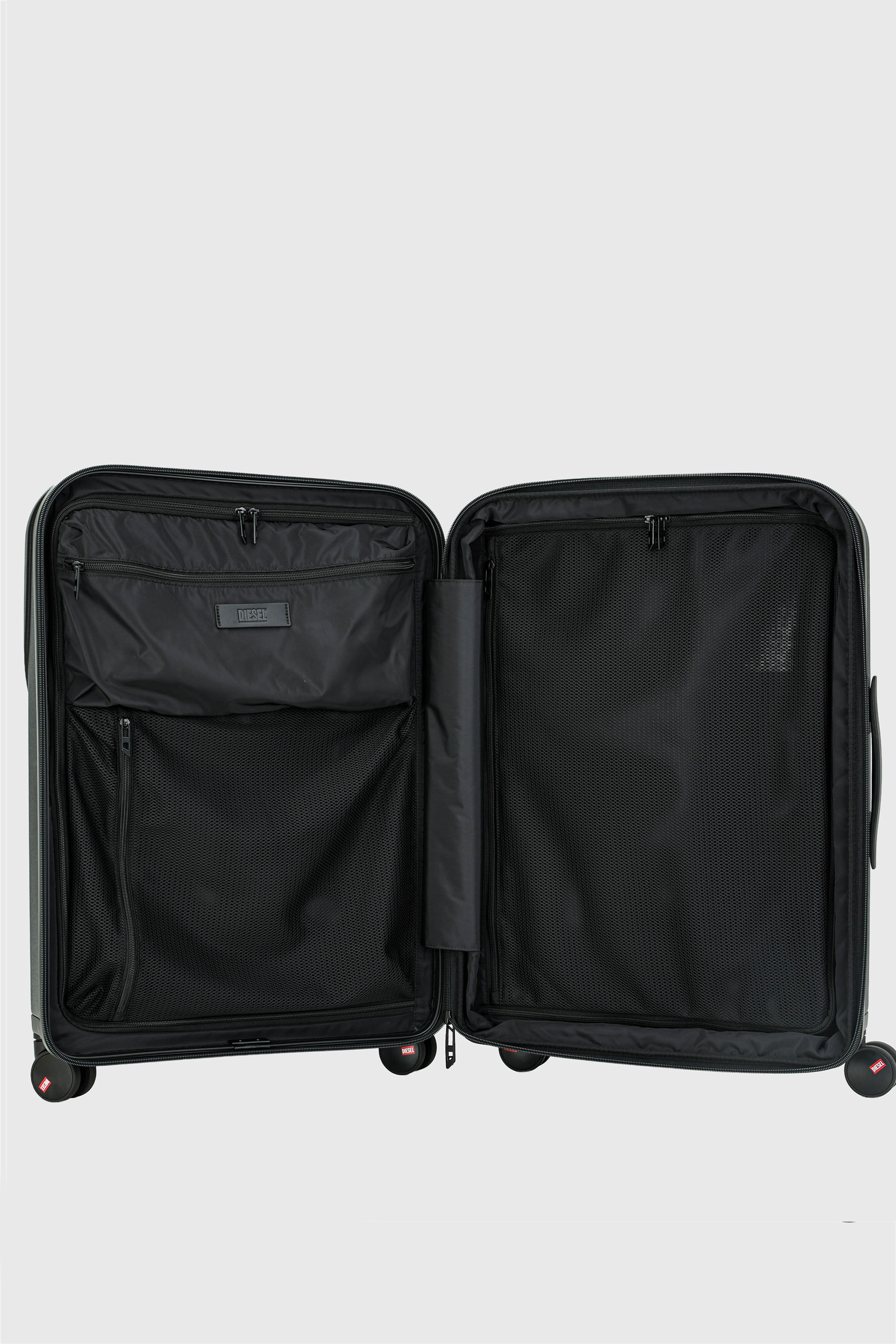 Diesel - LU0043 HARD LUGGAGE - DSL012, Unisex's Oval D suitcase size M in Black - 4