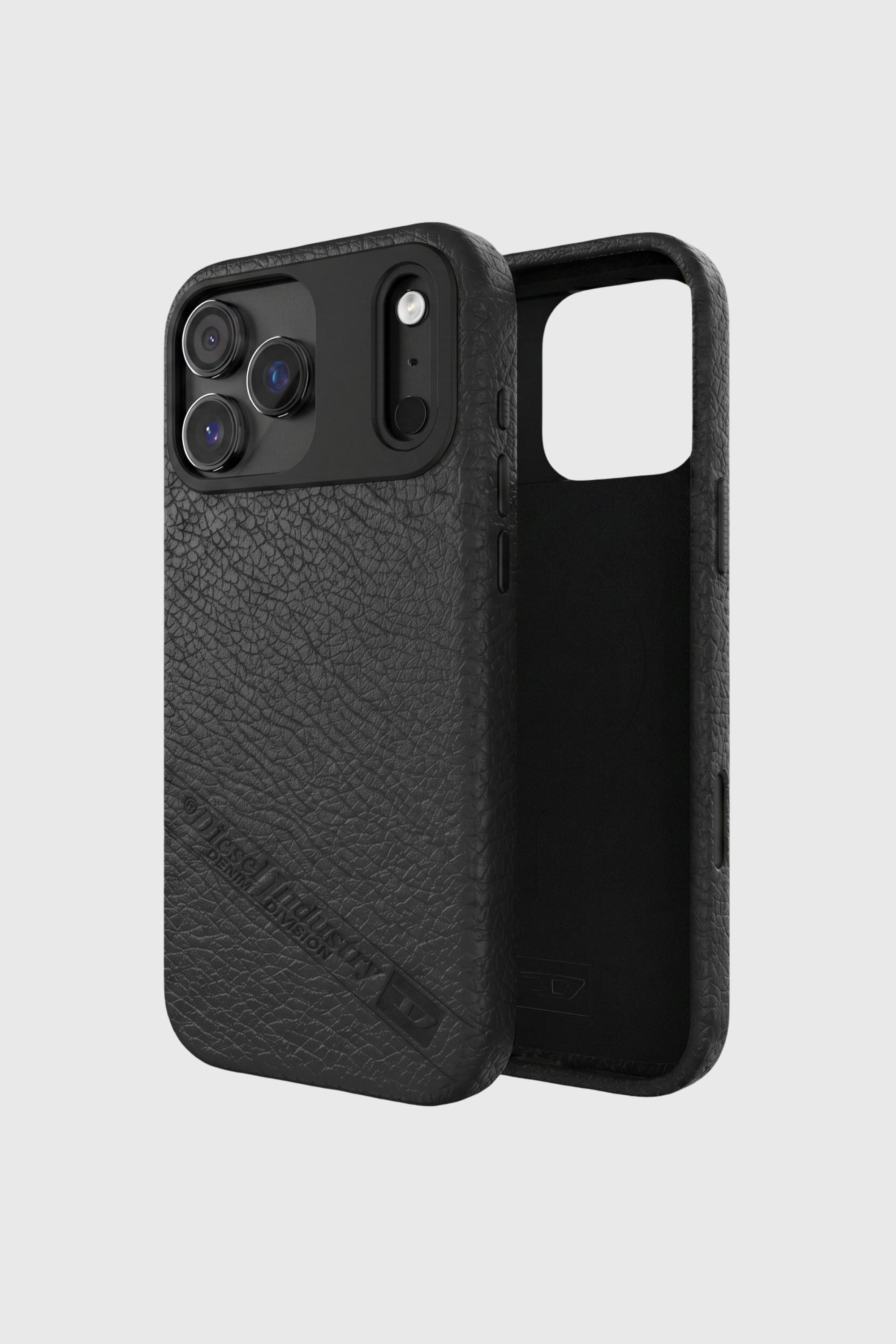 Diesel - 60642 MOULDED CASE, Unisex's Flag D case with MagSafe for iPhone 17 Pro Max in Black - 1