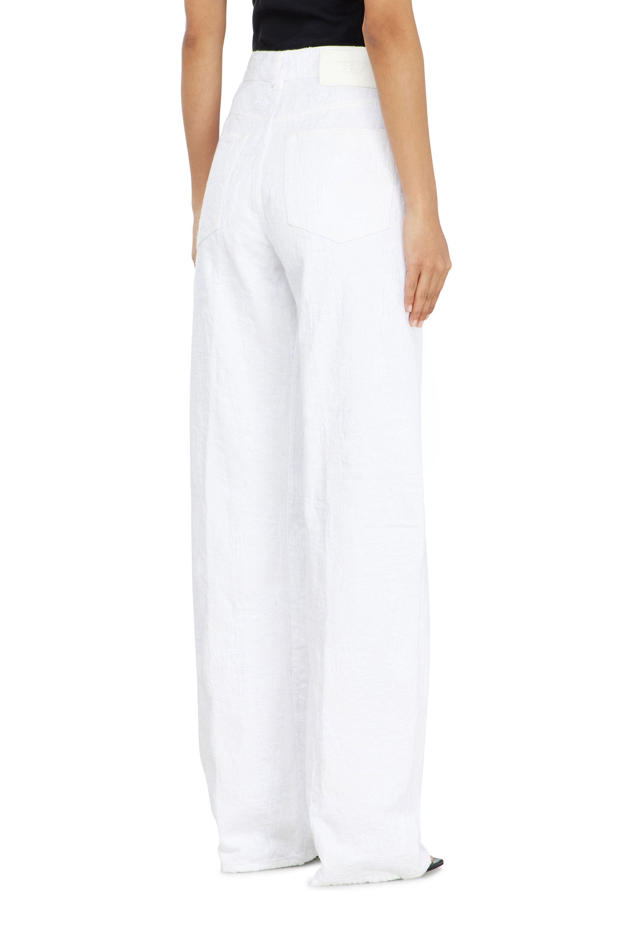 Diesel - Woman's Regular Jeans 1971 D-Sent 007EX, White - 5