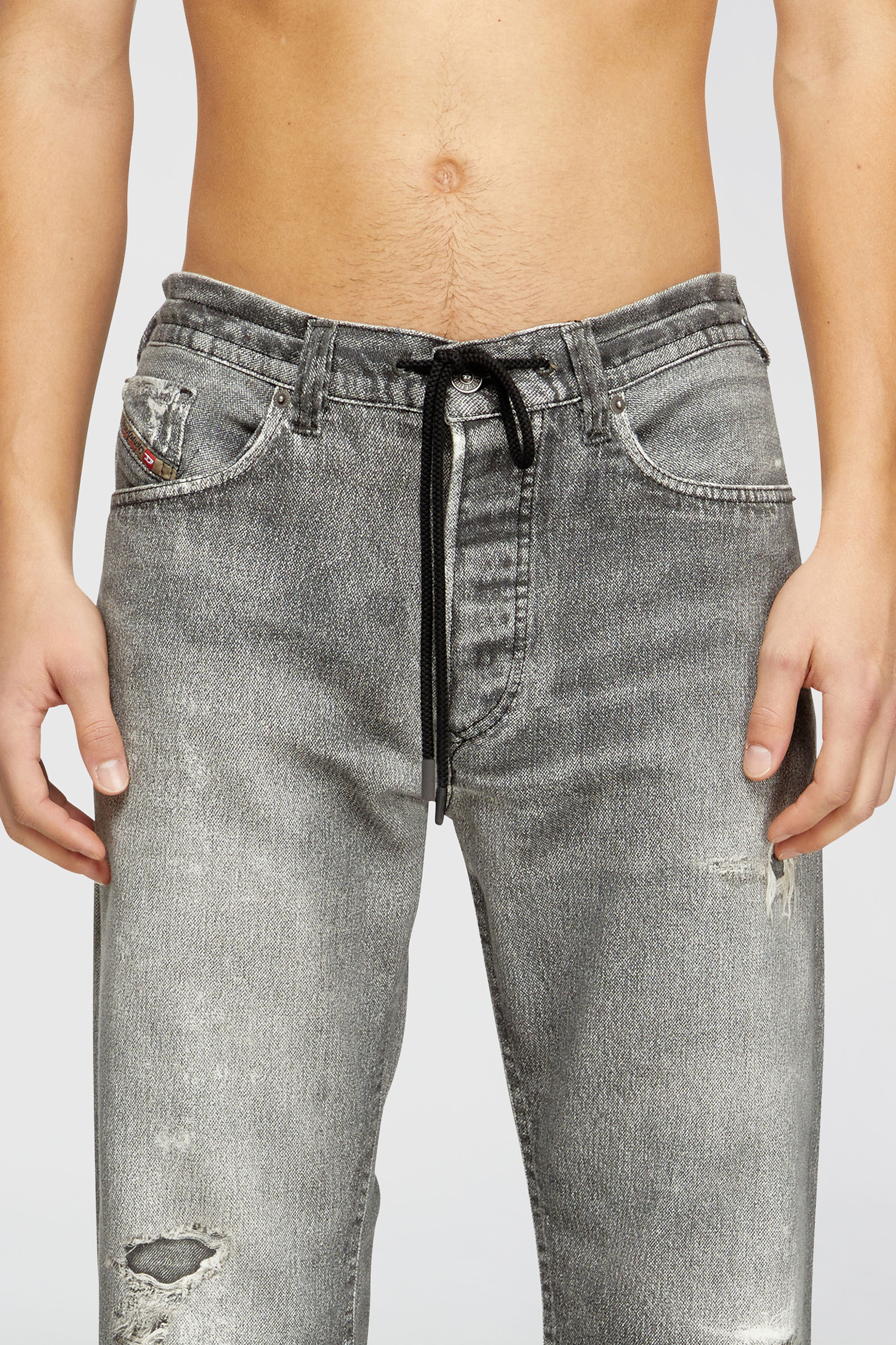 Diesel - Man's Relaxed 2080 D-Reel Joggjeans&reg; 068US, Grey - 5