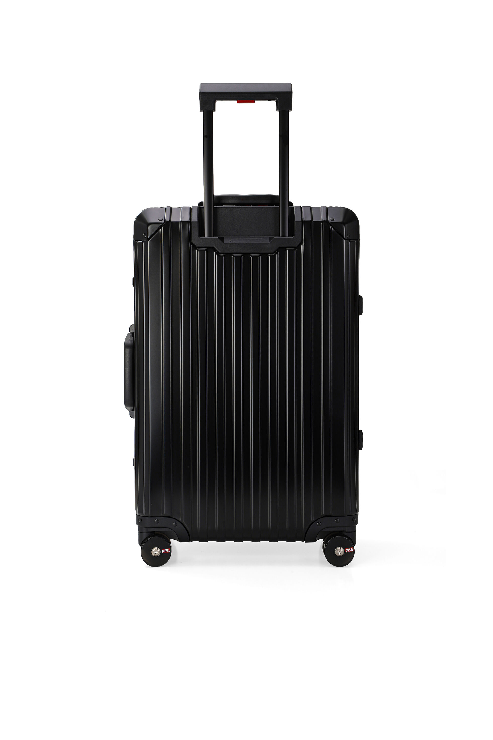 Diesel - DIESEL ALUMINUM TROLLEY- DSL002, Unisex's Aluminum suitcase size M in Black - 2