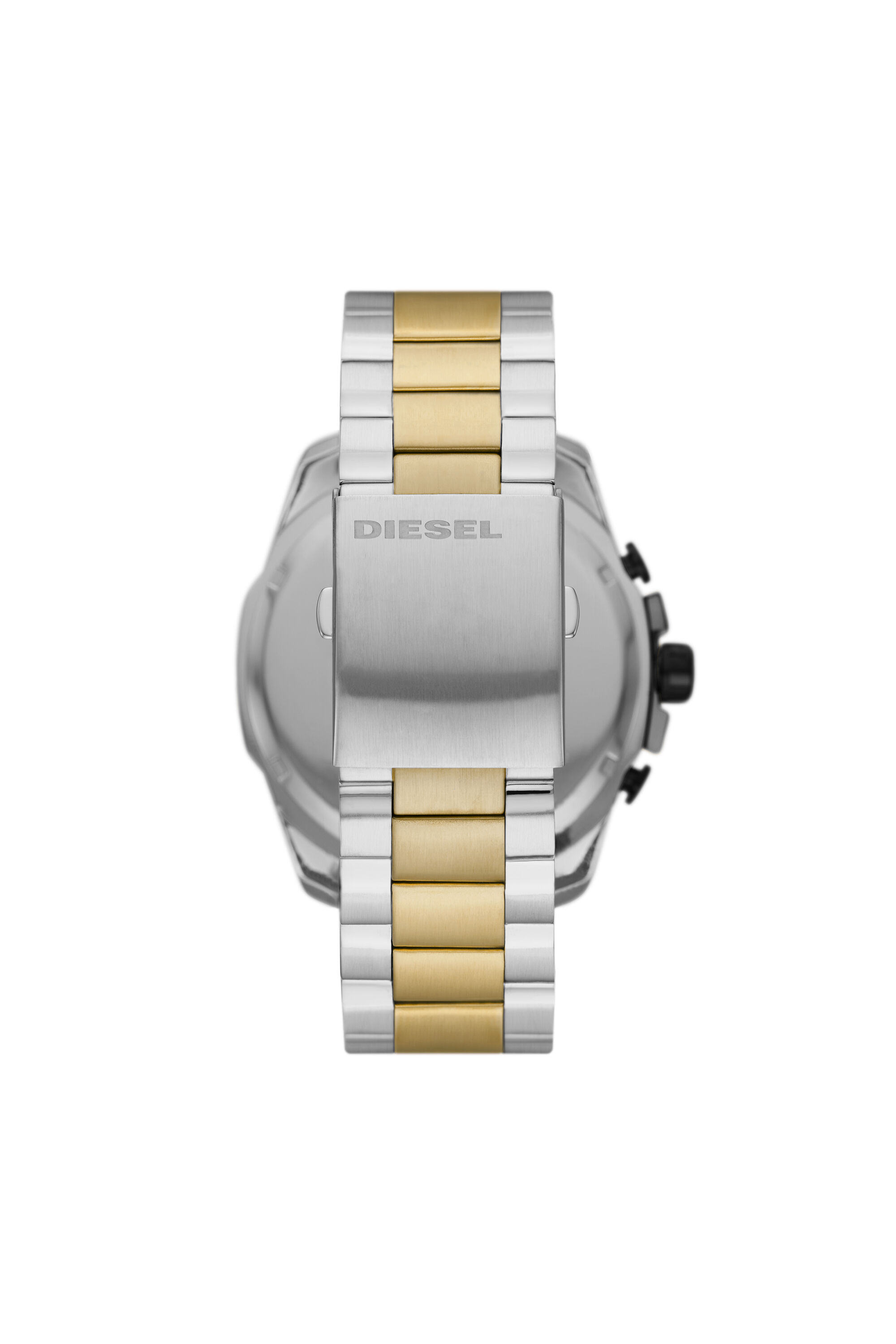 【稼動品】DIESEL DZ4581 クロノグラフ ゴールド シルバー DZ4581: Men's silver and gold stainless steel watch | Diesel