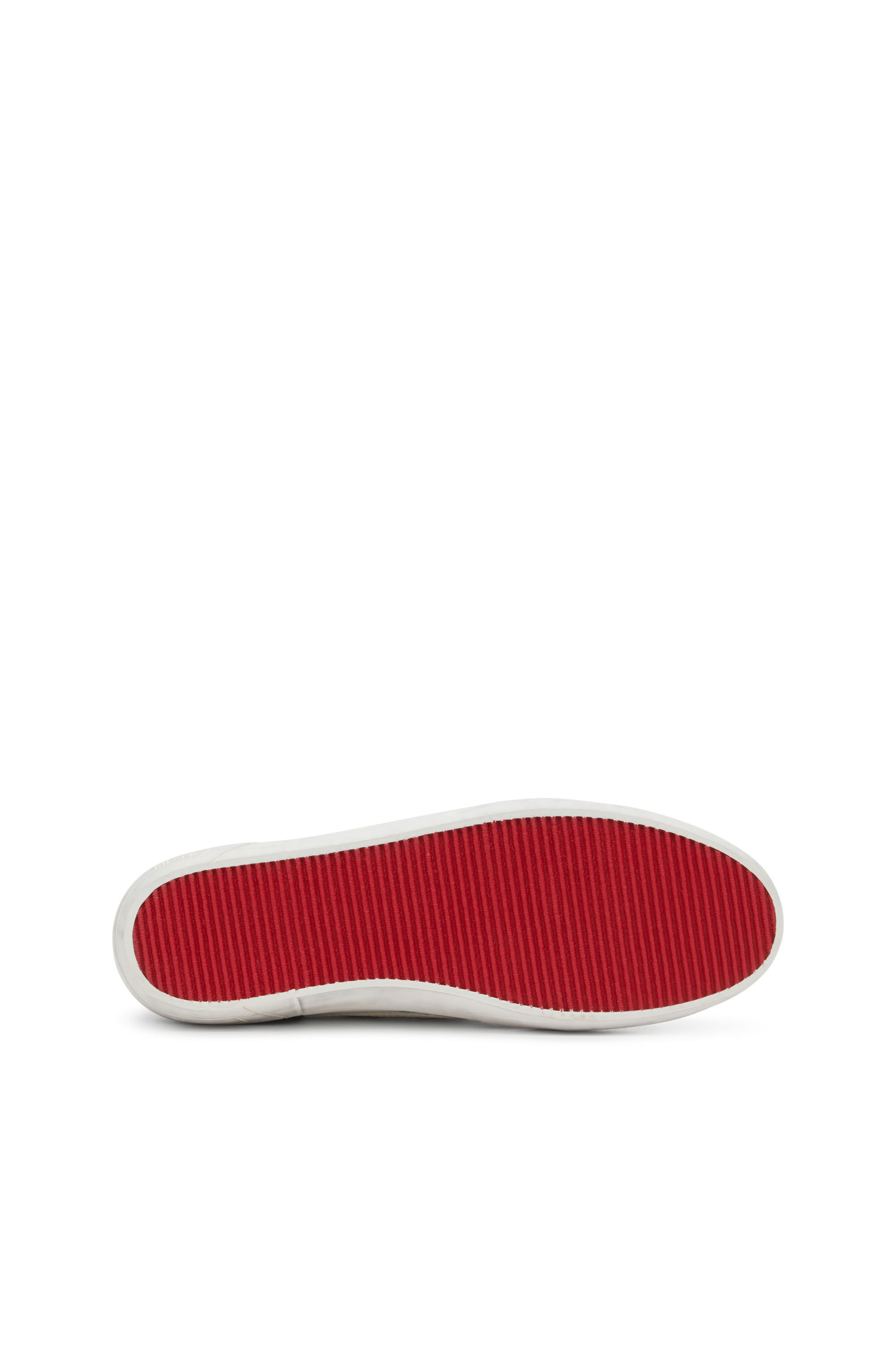 Diesel - S-LEROJI D-1 LOW, Man's S-Leroji D-Sneakers in padded ripstop and suede in Black/White - 4