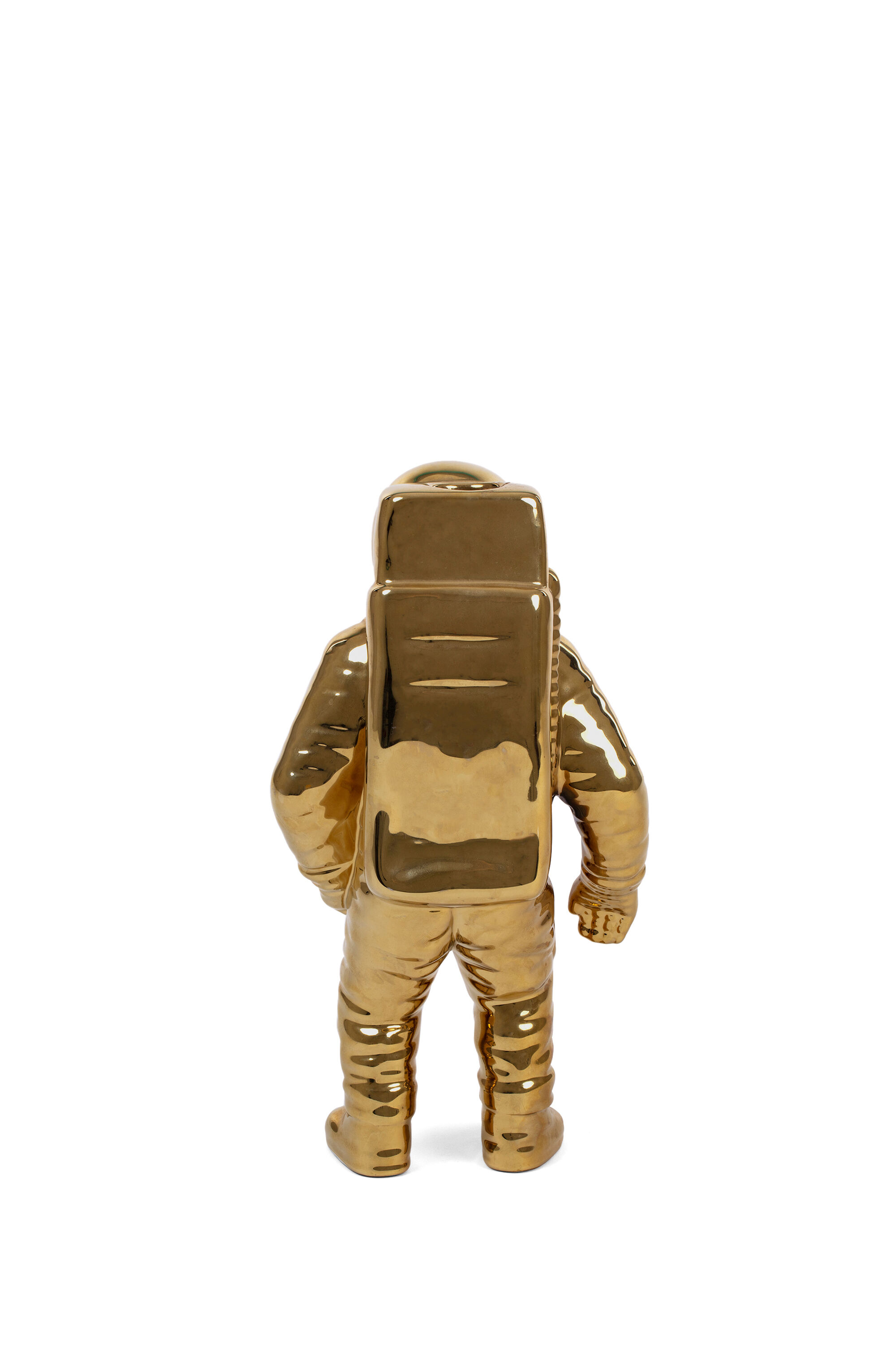 Diesel - 10933 COSMIC DINER, Unisex's Porcelain vase "Cosmic Diner: Starman Gold'' in Gold - 3