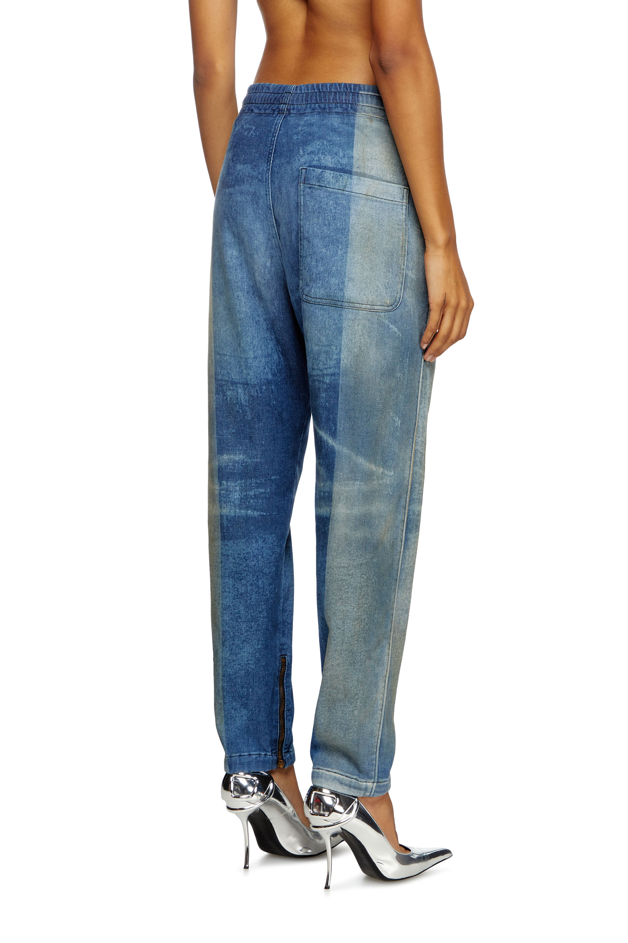 Diesel - Unisex Tapered D-Larry 09L05, Medium blue - Image 4