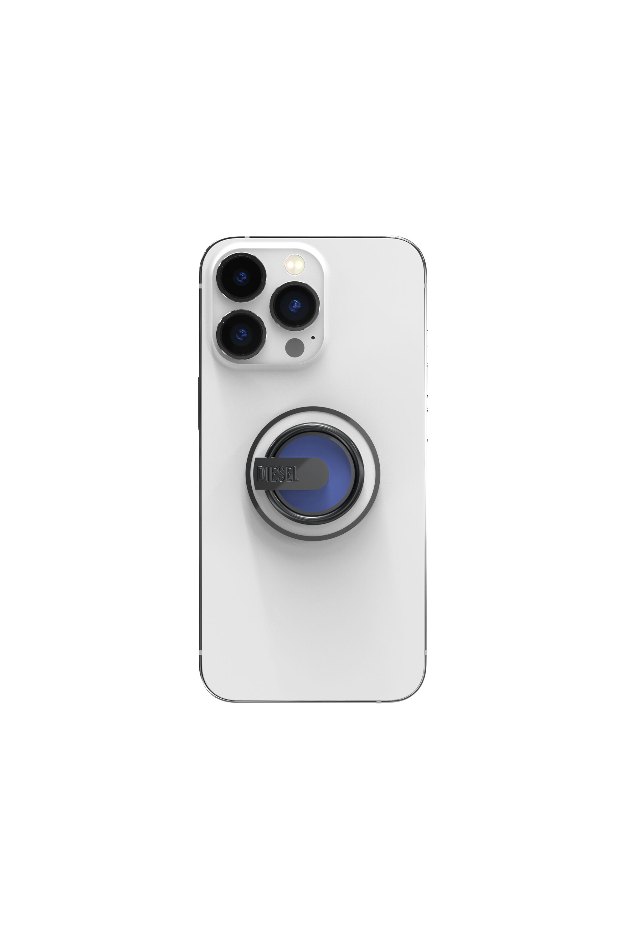 Diesel - 48314 RING STAND, Unisex's Universal phone ring in White/Blue - 2