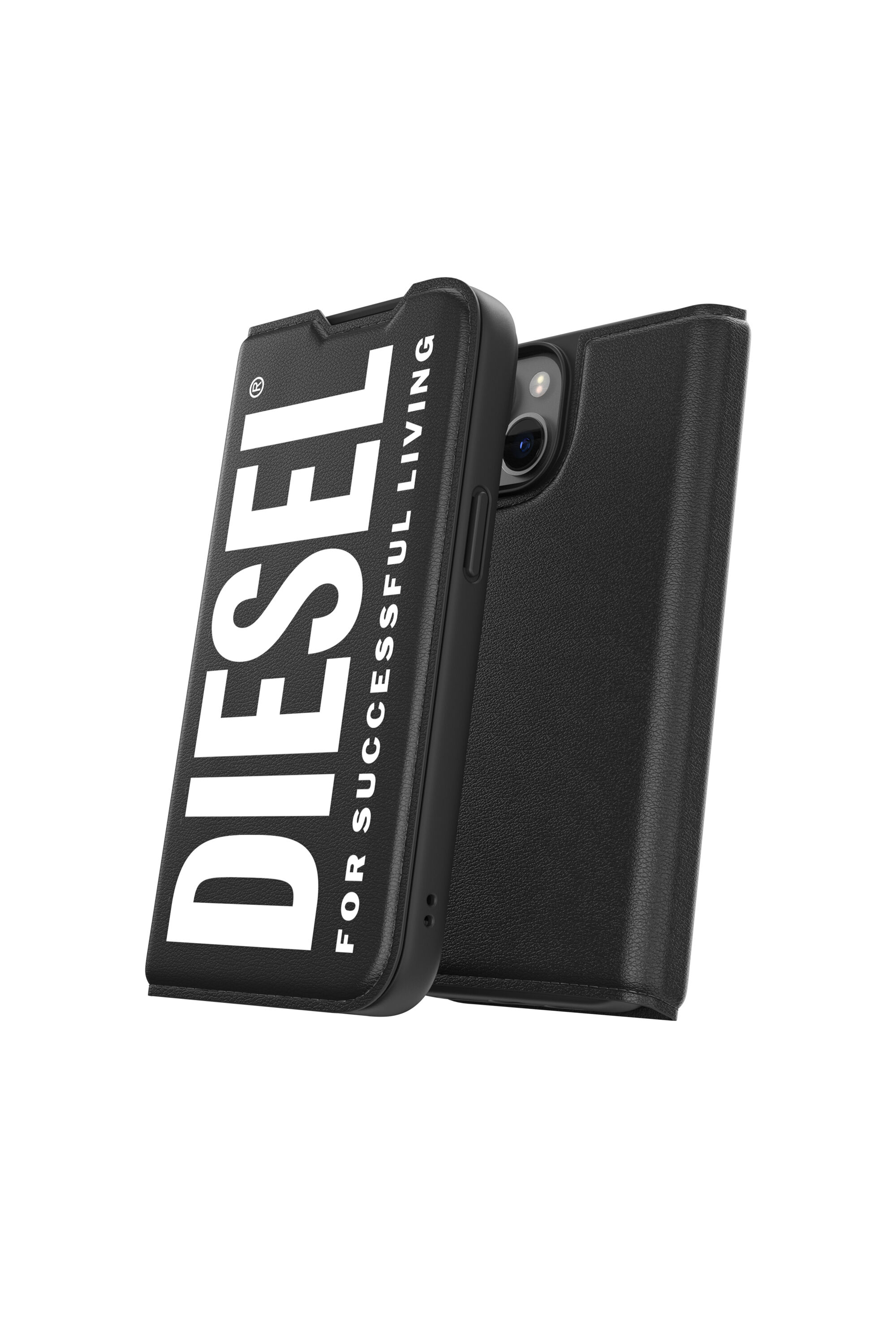 Diesel - 50260 BOOKLET CASE, Unisex Booklet case core for iPhone 14 in Black - Image 3