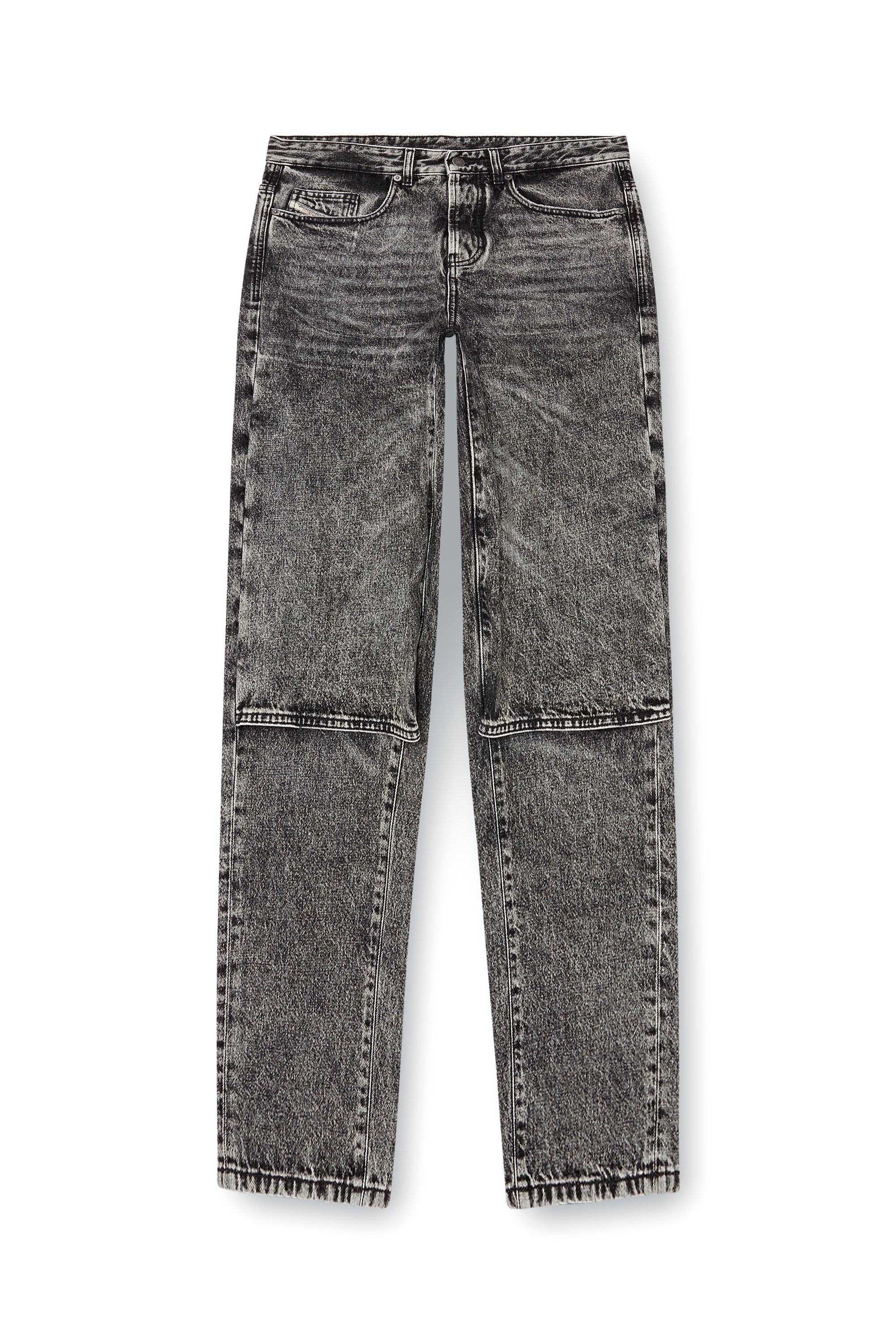 Diesel - Man's Regular Jeans D-Malon 0CBDE, Black/Dark grey - 2