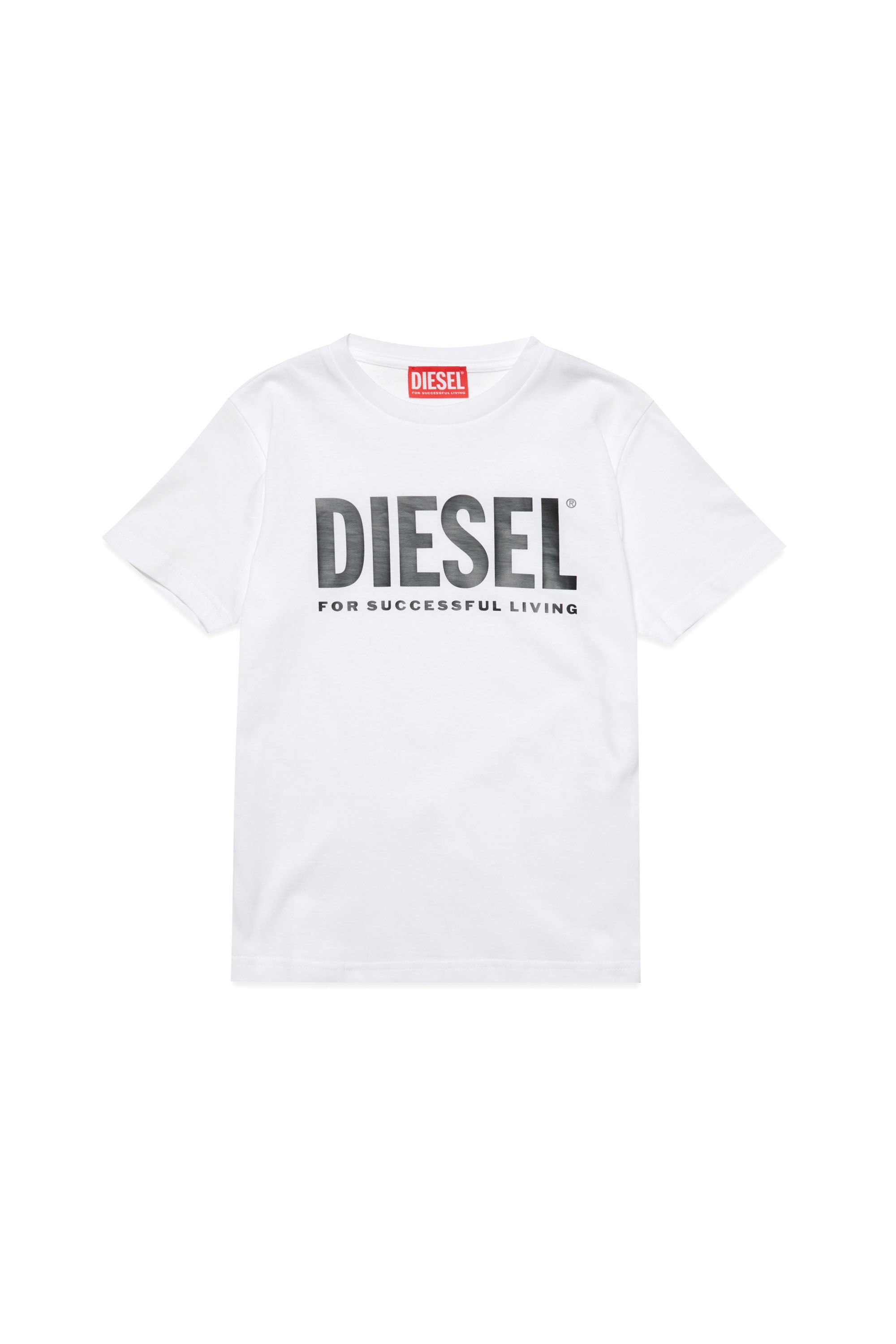Diesel - LTGIM DI, Man T-shirt with logo print in White - Image 1