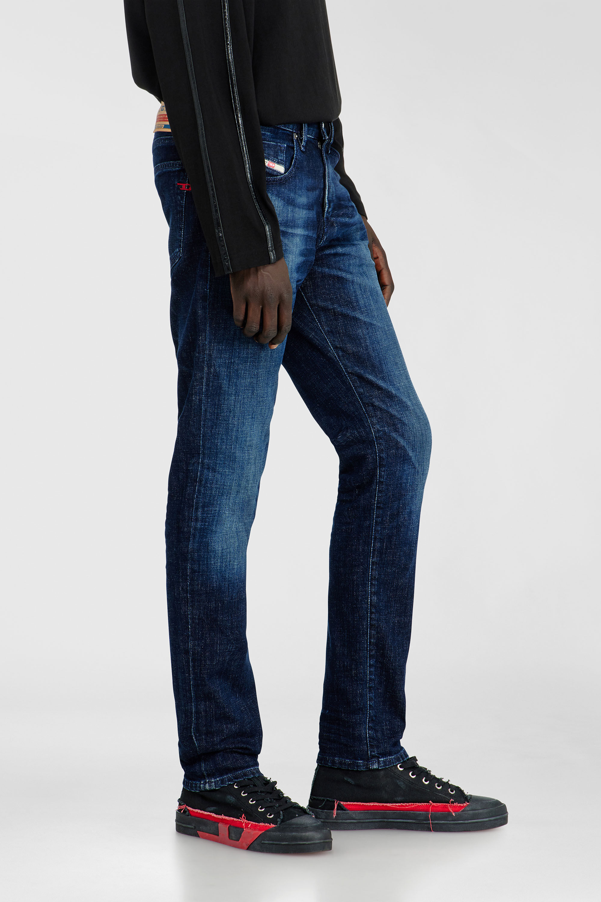 Diesel - Man's Slim Jeans 2019 D-Strukt 0ADBL, Dark Blue - 7