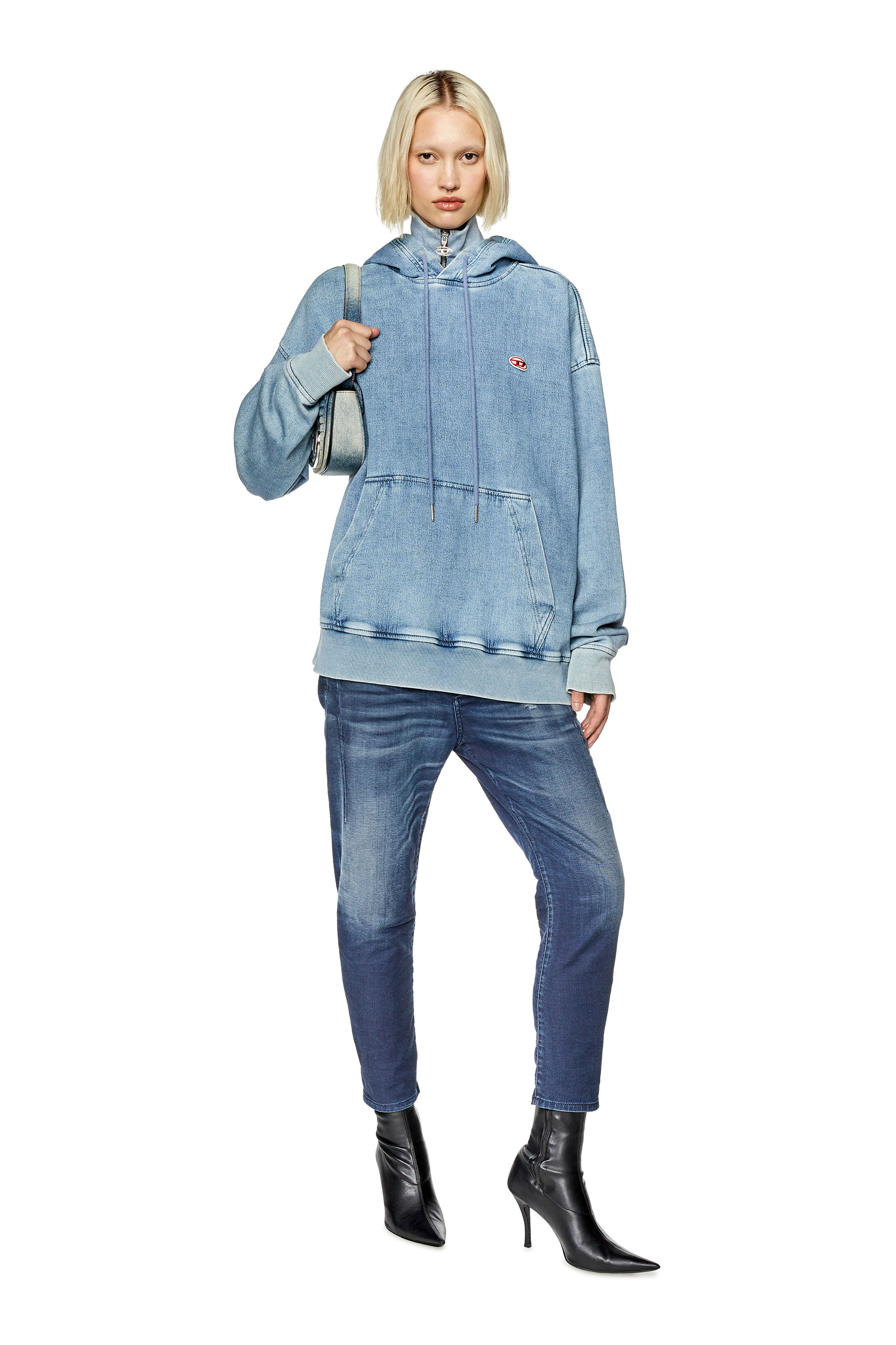 Diesel - Boyfriend Fayza JoggJeans® 068FQ, Dark Blue - Image 4