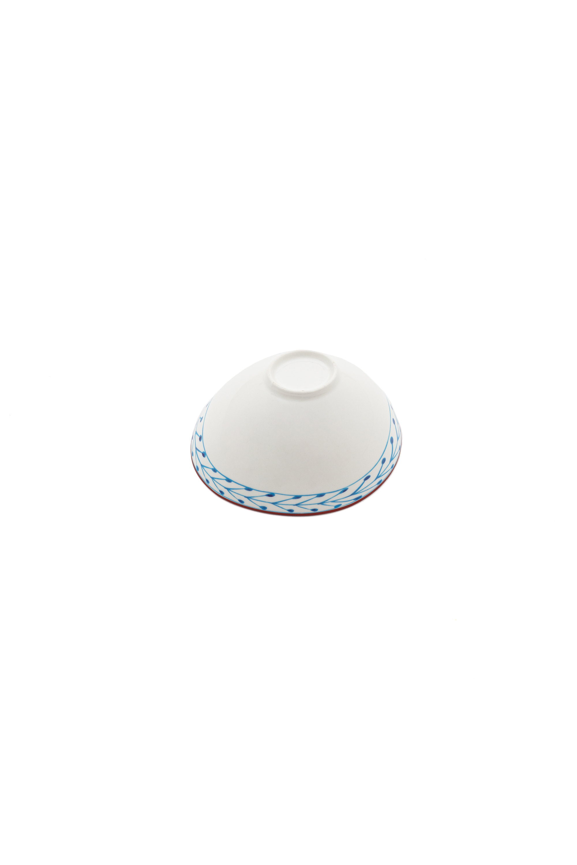 Diesel - 11271 BOWL IN PORCELAIN "CLASSIC ON ACID, Unisex's Porcelain bowl in White/Blue - 3