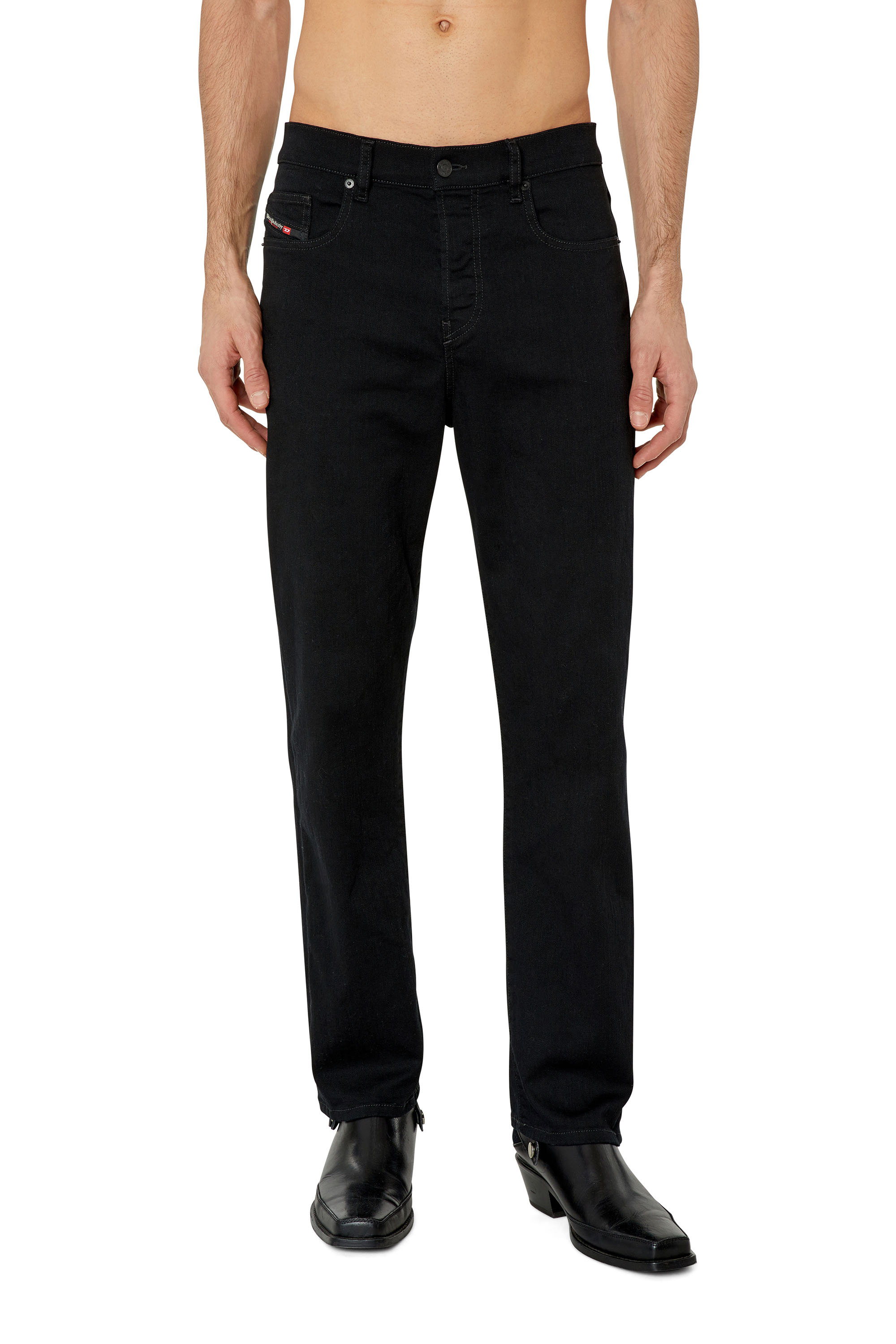 Diesel - Straight Jeans 2020 D-Viker 069YP, Black/Dark grey - Image 1