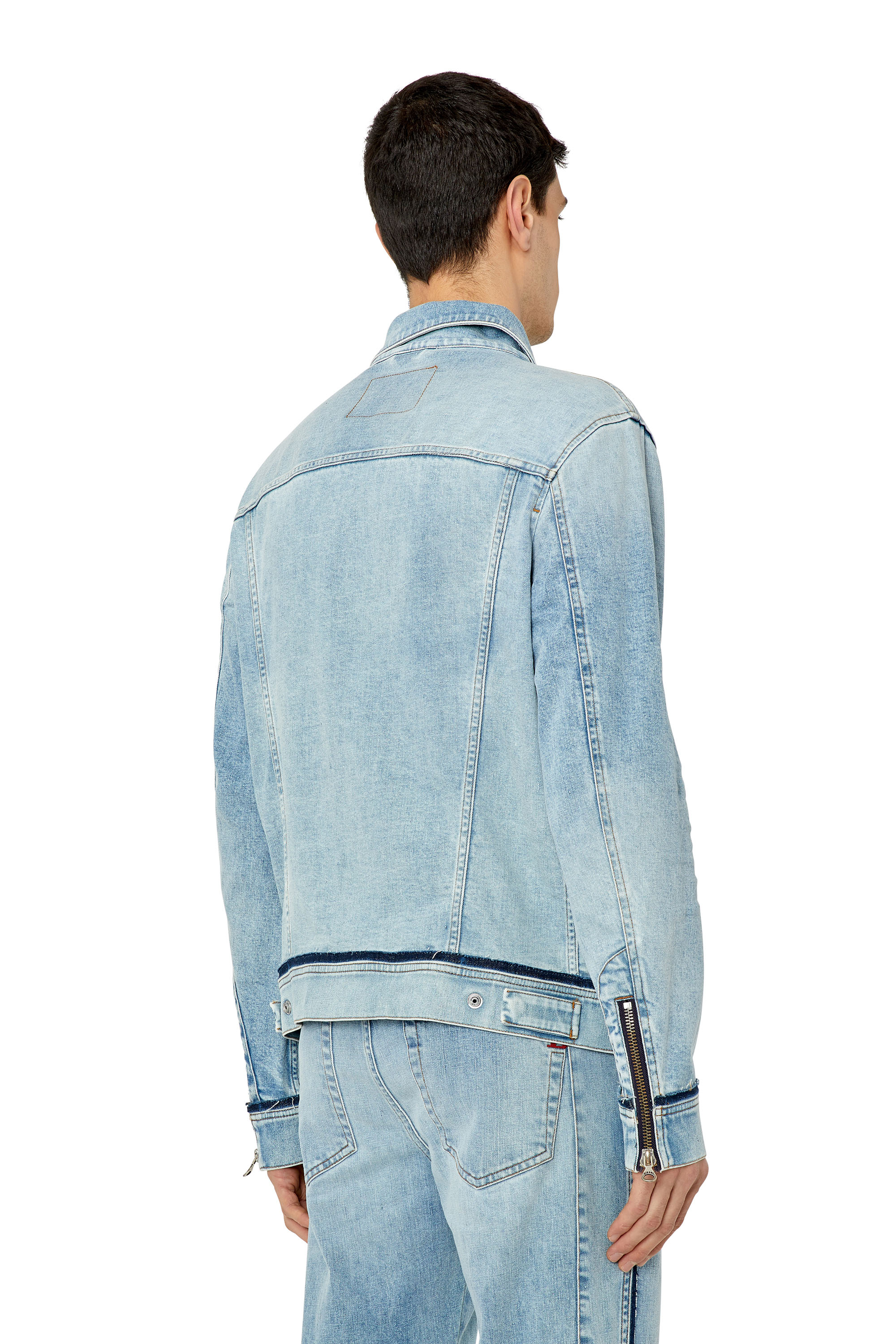 Diesel - D-BARCY-RE, Light Blue - Image 3