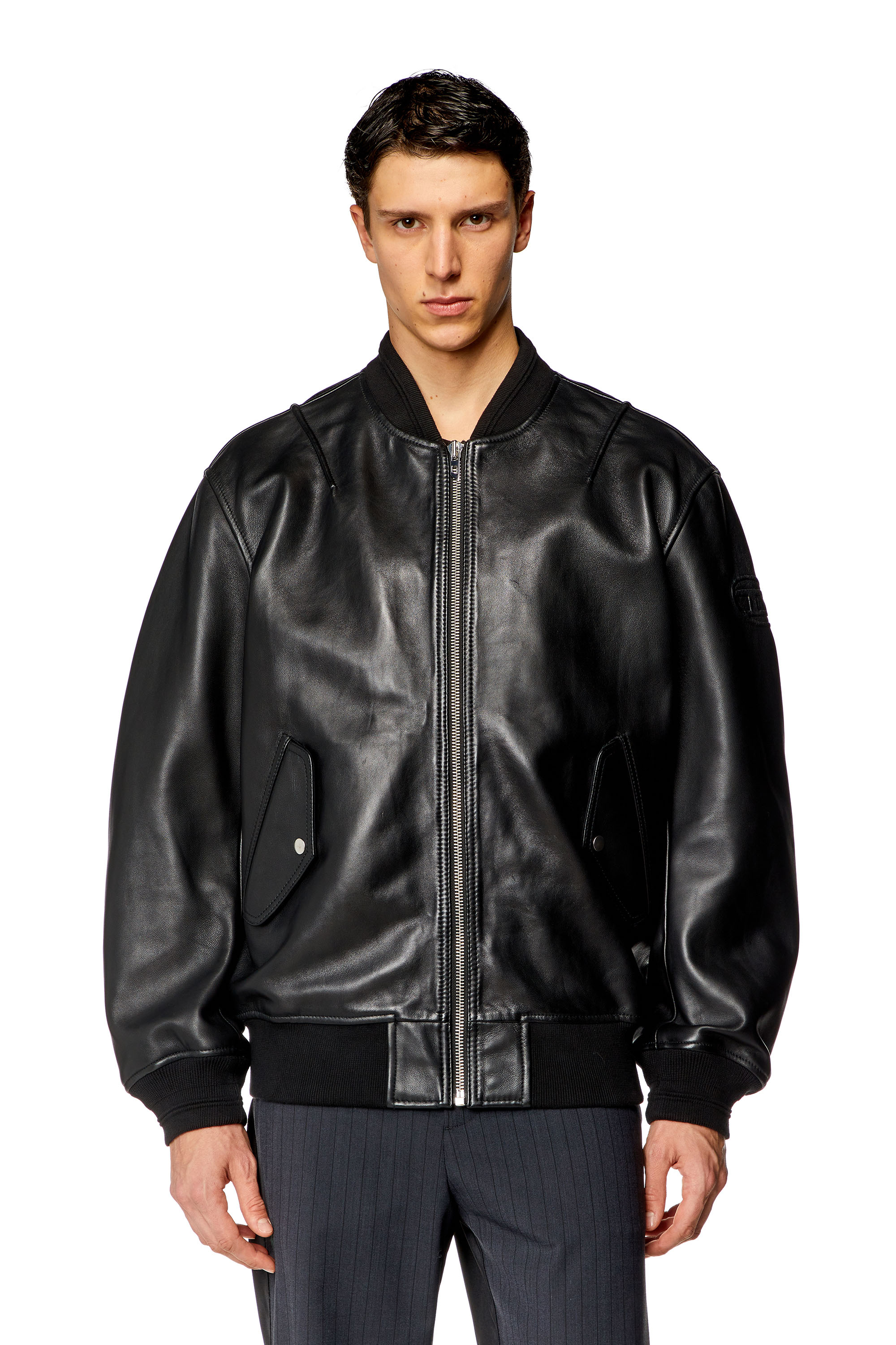 Men's Leather Jackets: Trench, Biker, Perforated | Diesel®