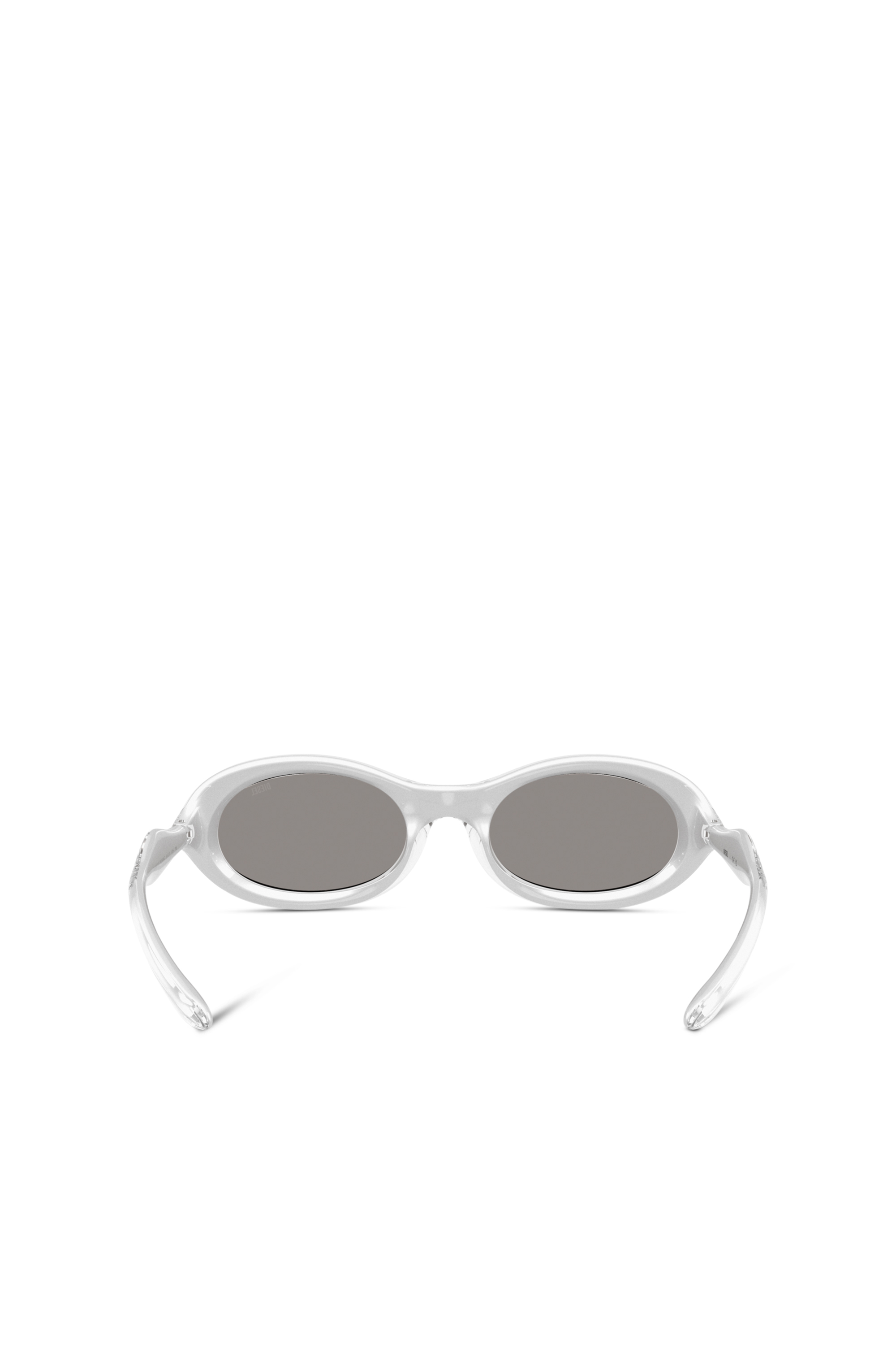 Diesel - 0DL3011U, Unisex's Oval sunglasses in Grey - 4