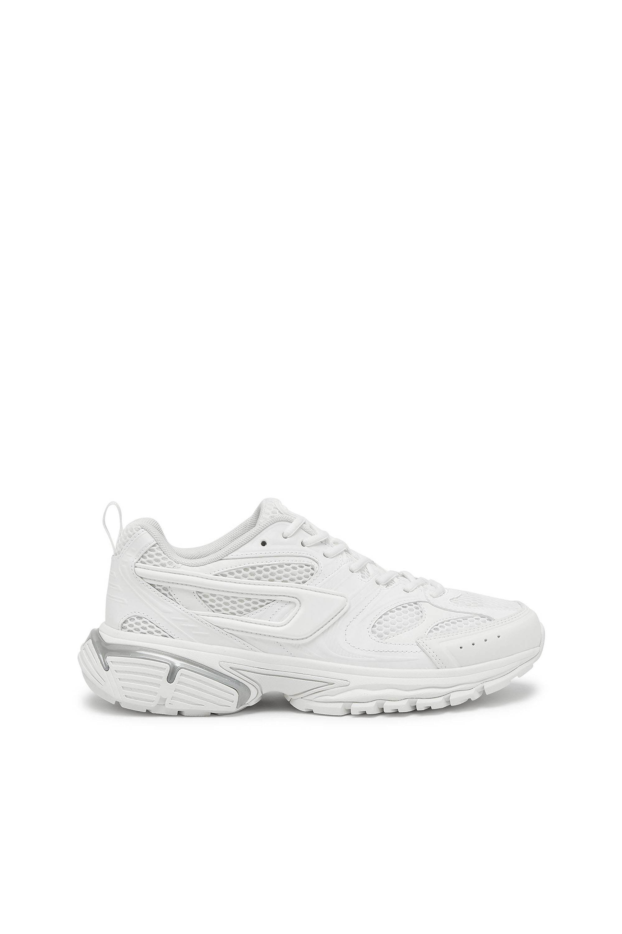 Diesel - S-SERENDIPITY PRO-X1 W, Woman S-Serendipity-Monochrome sneakers in mesh and PU in White - Image 1