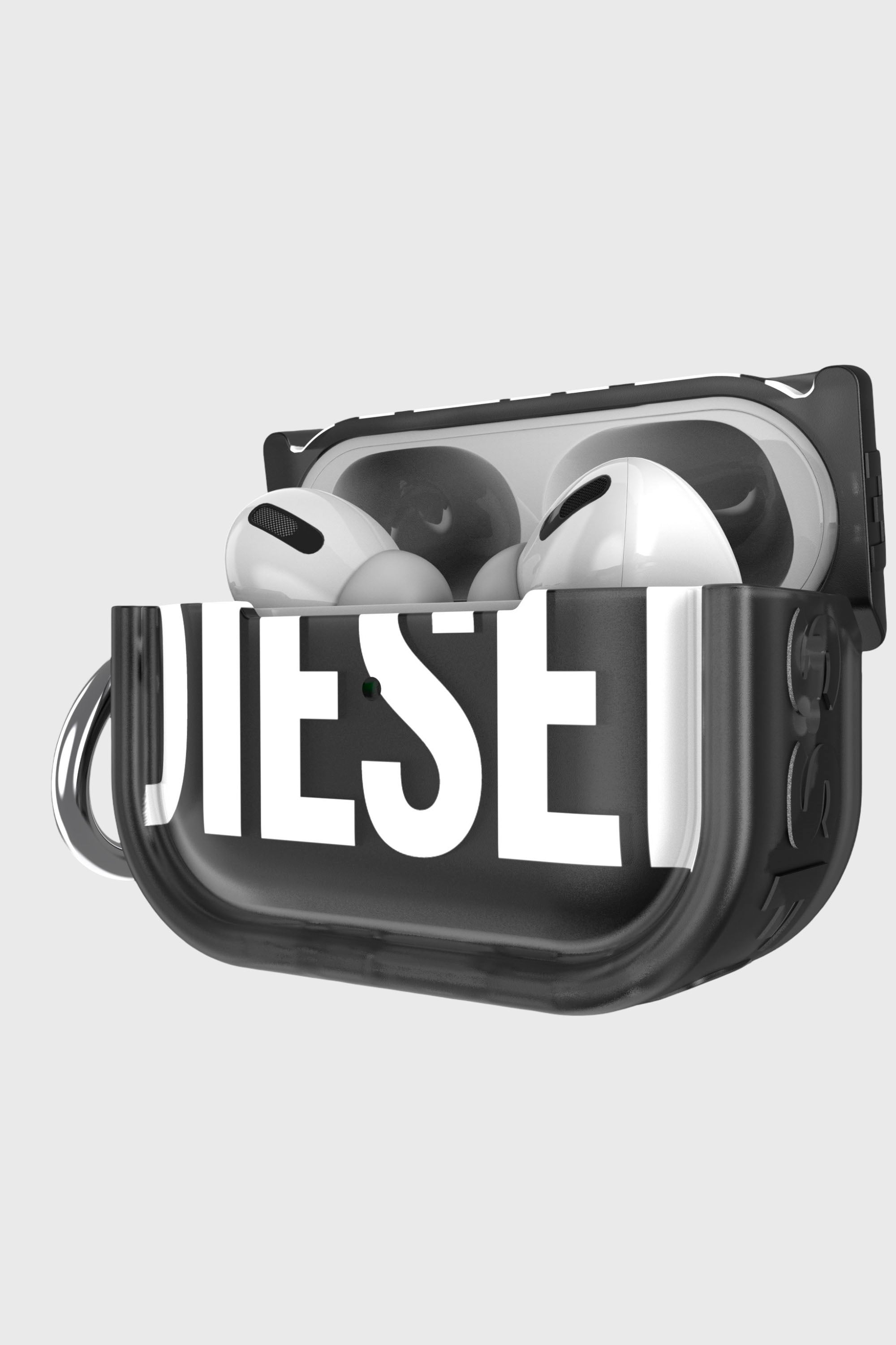 Diesel - 60451  AIRPODS CASE AIRPODS CASE, Unisex's Biscotto bumper case for Airpods Pro / Pro 2 in Black - 2