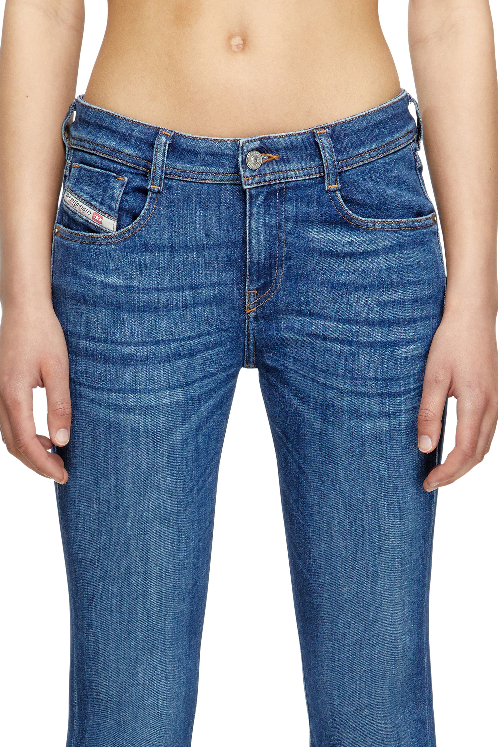 Diesel - Woman's Bootcut Jeans 1969 D-Ebbey 0DBDN, Black/Dark grey - 4