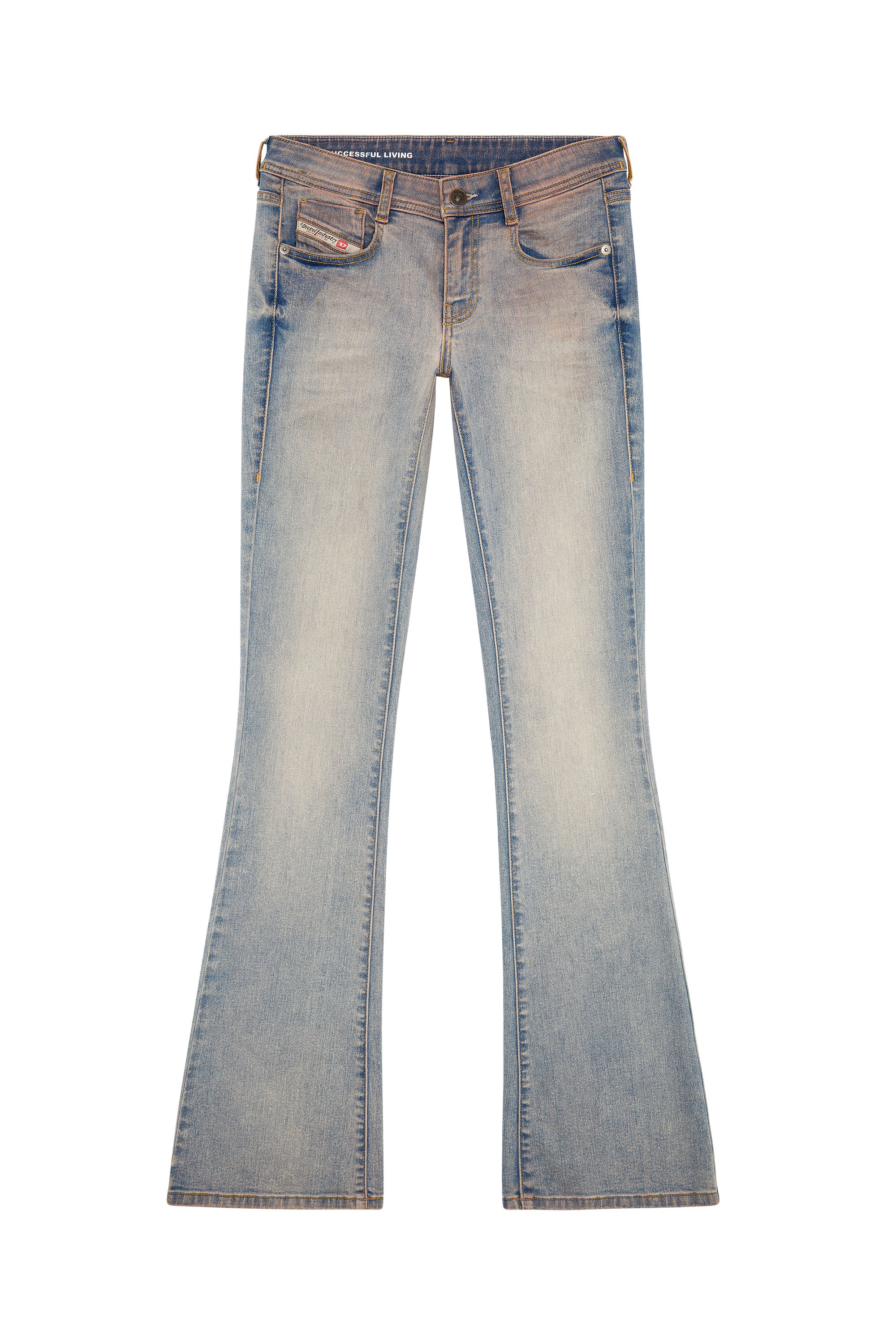 Diesel - Woman Bootcut and Flare Jeans 1969 D-Ebbey 0PFAT, Light Blue - Image 5