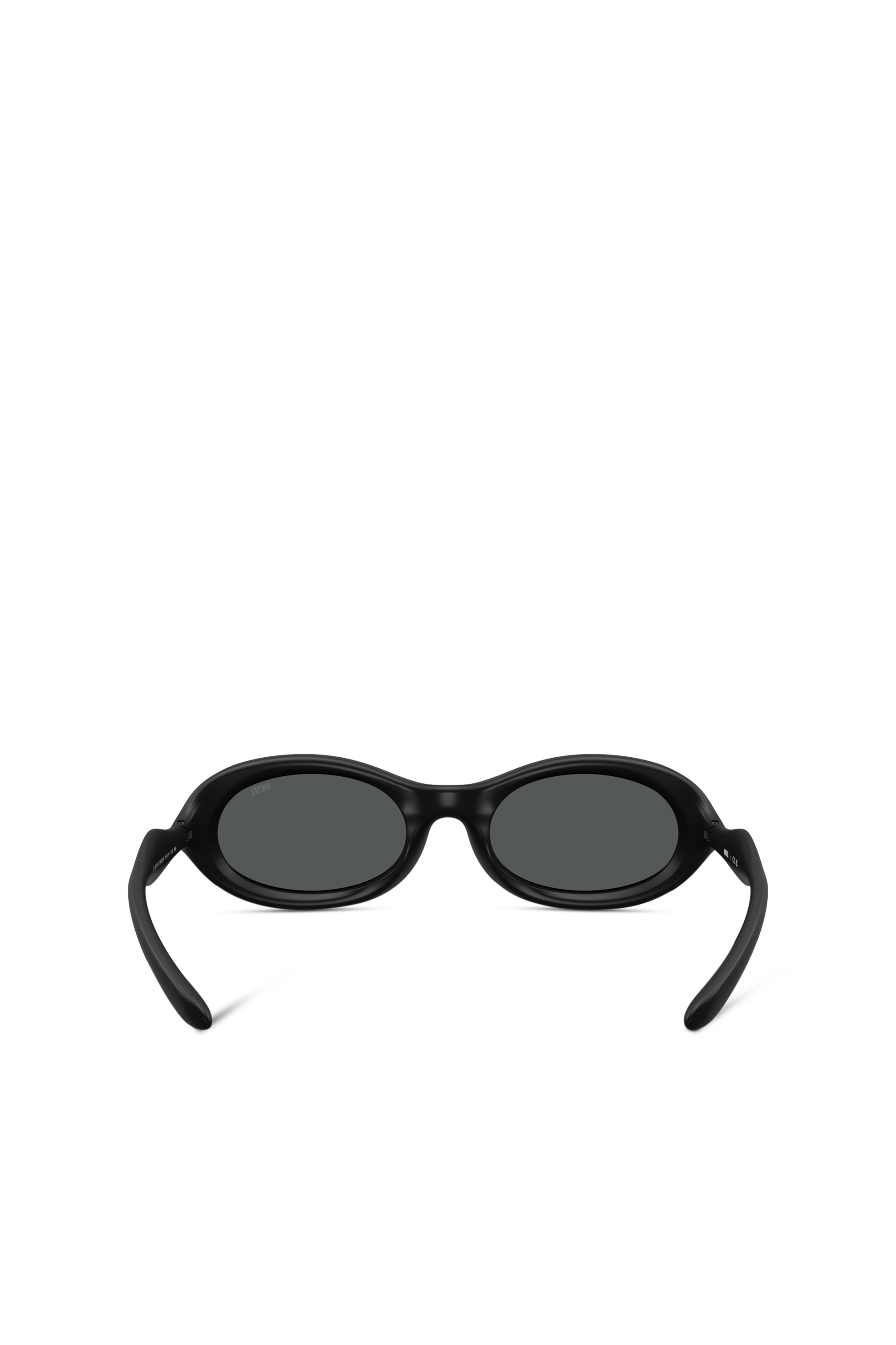 Diesel - 0DL3011U, Unisex's Oval sunglasses in Black - 4