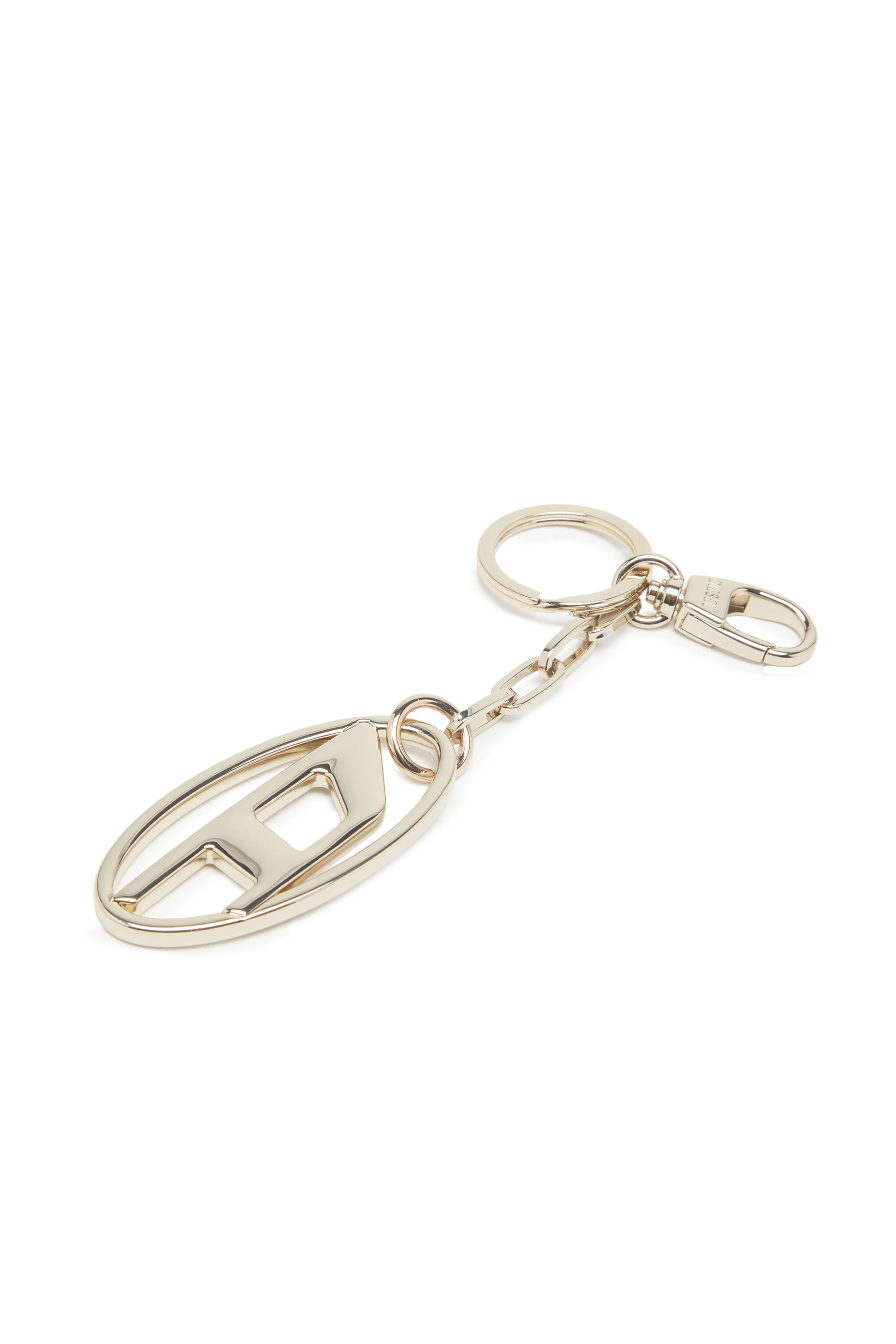 Diesel - HOLY-C, Unisex's Metal keyring with logo plaque in Yellow - 2