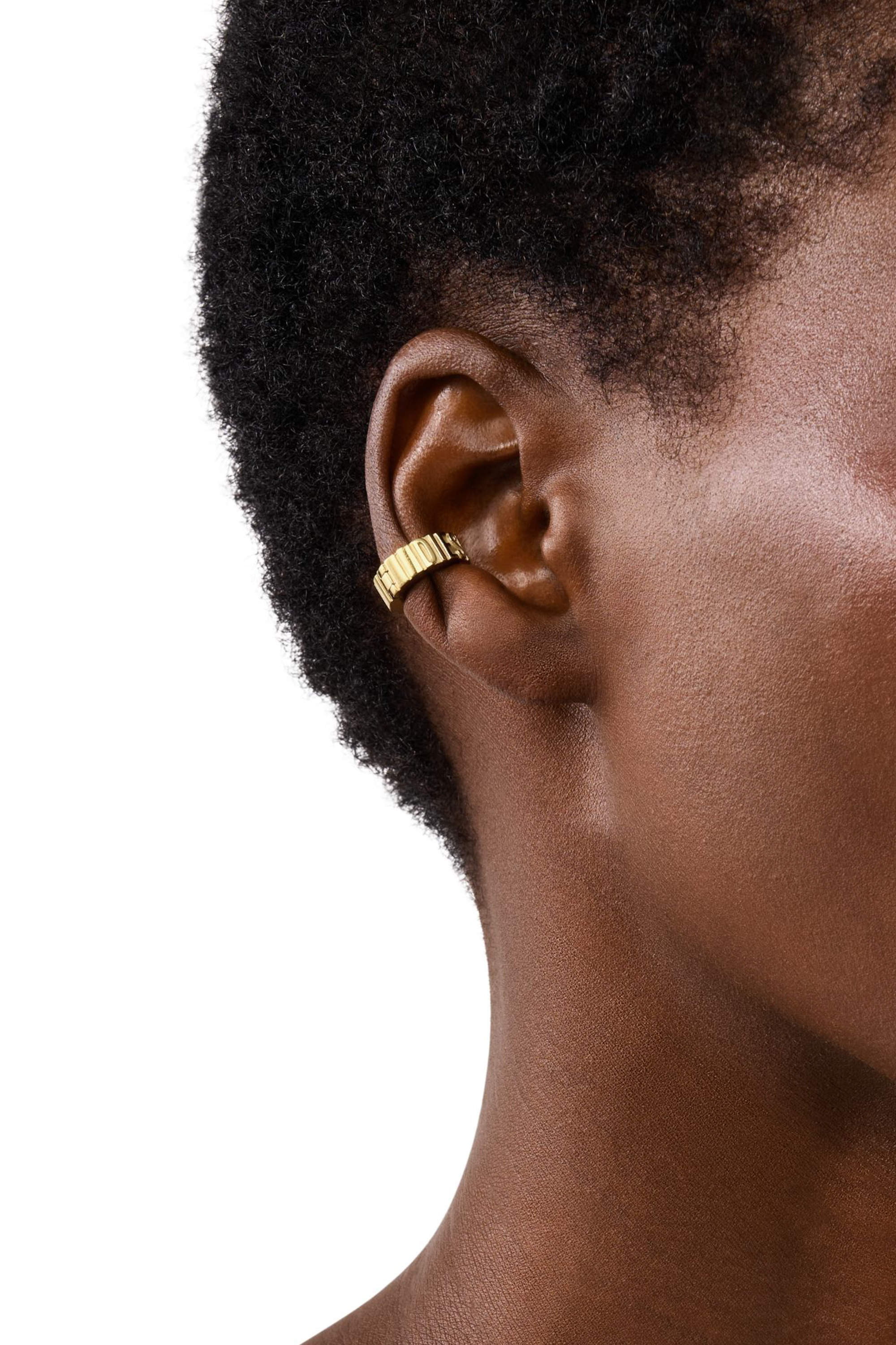 Diesel - DX1565710 JEWEL, Unisex's Gold-Tone Stainless Steel Cuff Earring in Gold - 4