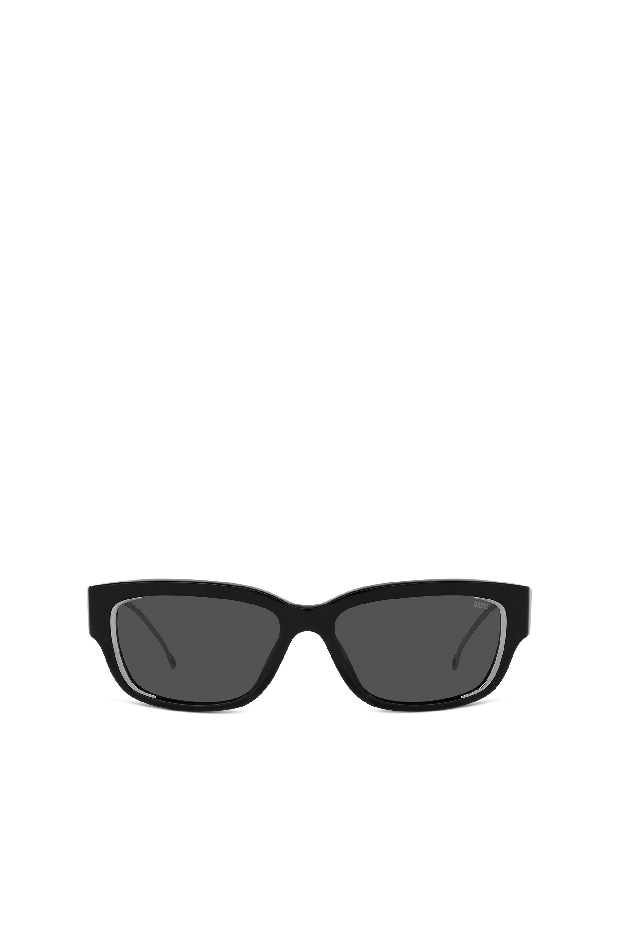 Diesel - 0DL2002 SIZE 56, Unisex's Everyday style sunglasses in Black/Silver - 1