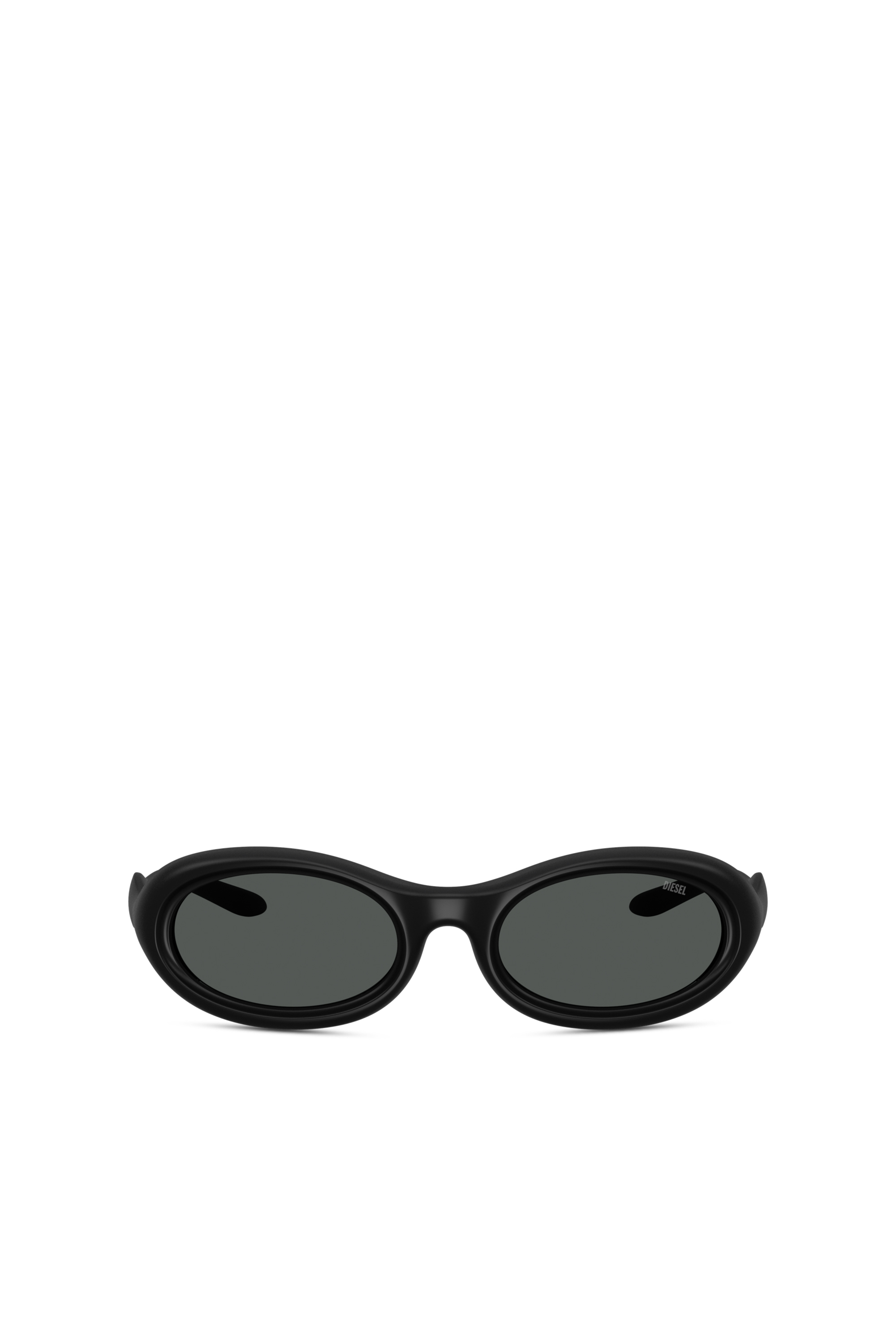 Diesel - 0DL3011U, Unisex's Oval sunglasses in Black - 2