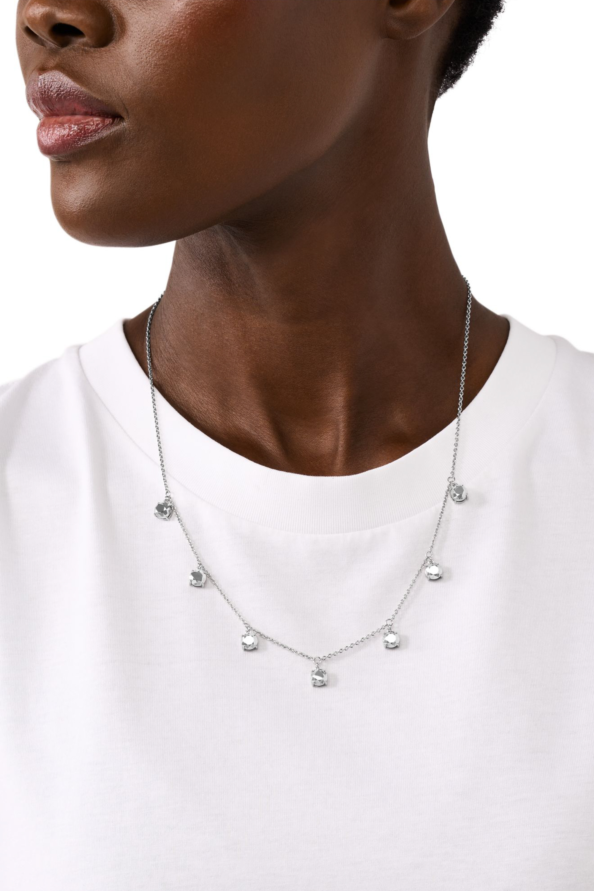 Diesel - DL1360040 STERLING SILVER JEWEL, Unisex's Sterling Silver Chain Necklace in Silver - 4