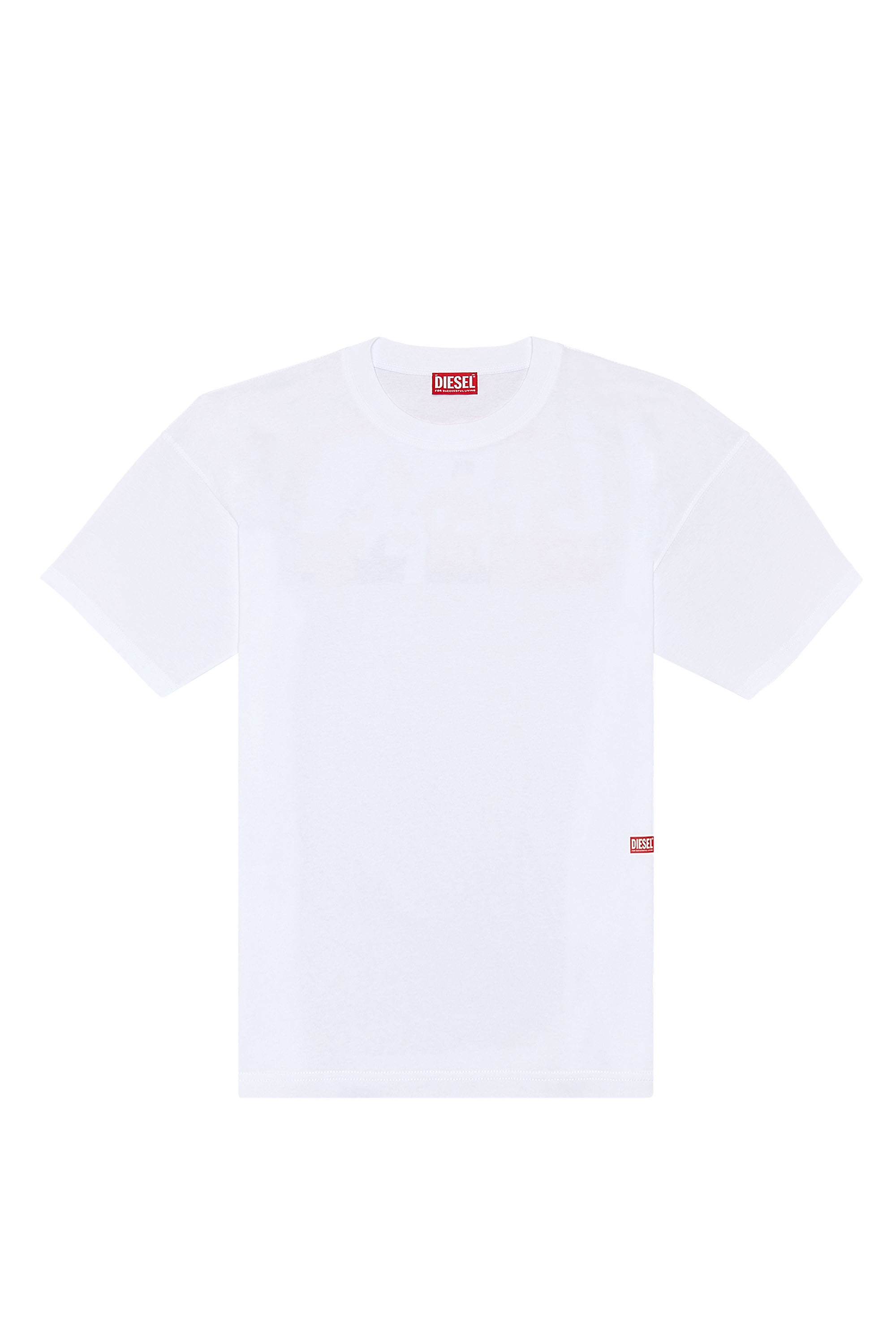 Diesel - T-BOXT-N11, Man T-shirt with photo print logo in White - Image 3