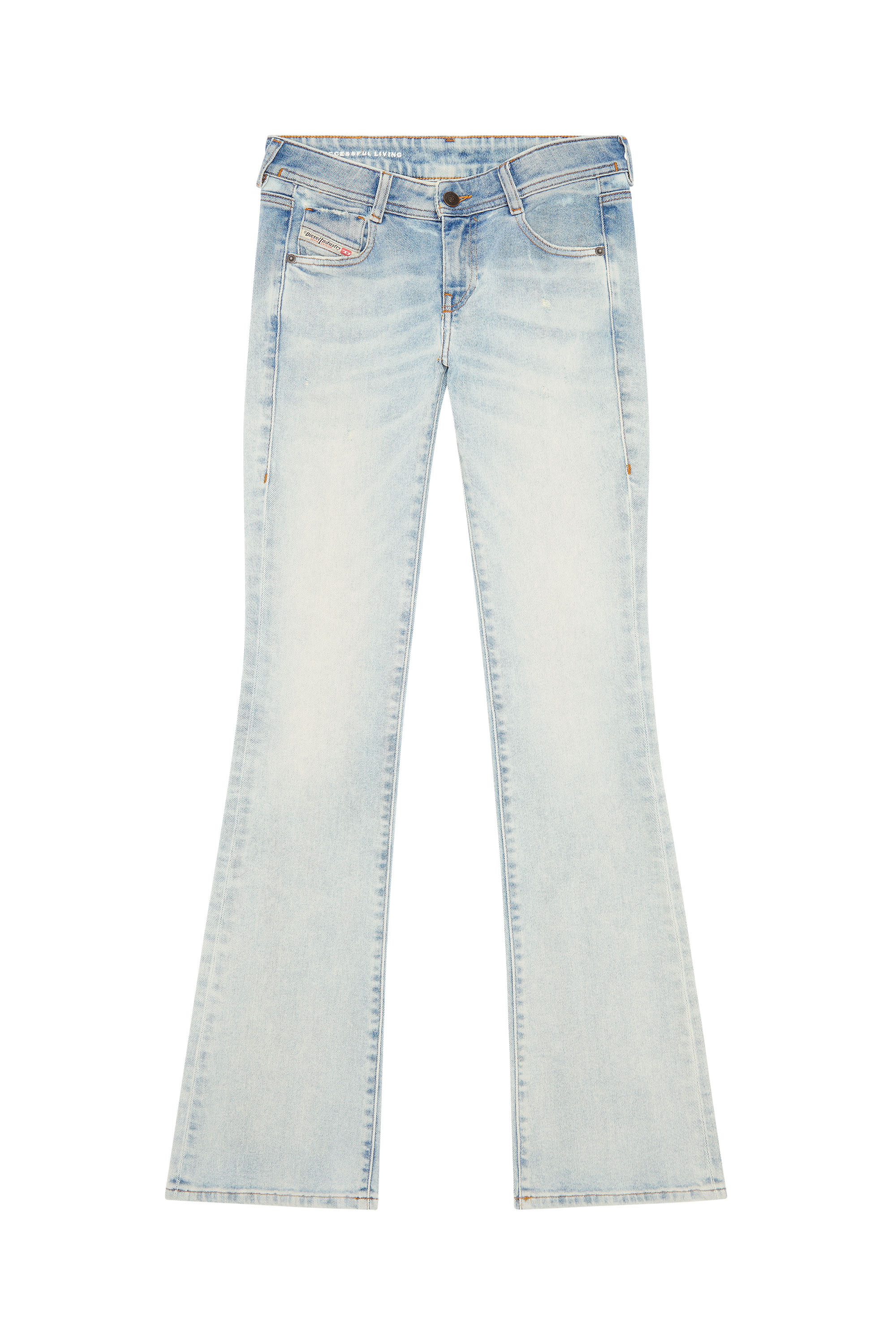 Diesel - Woman Bootcut and Flare Jeans 1969 D-Ebbey 09H73, Light Blue - Image 5
