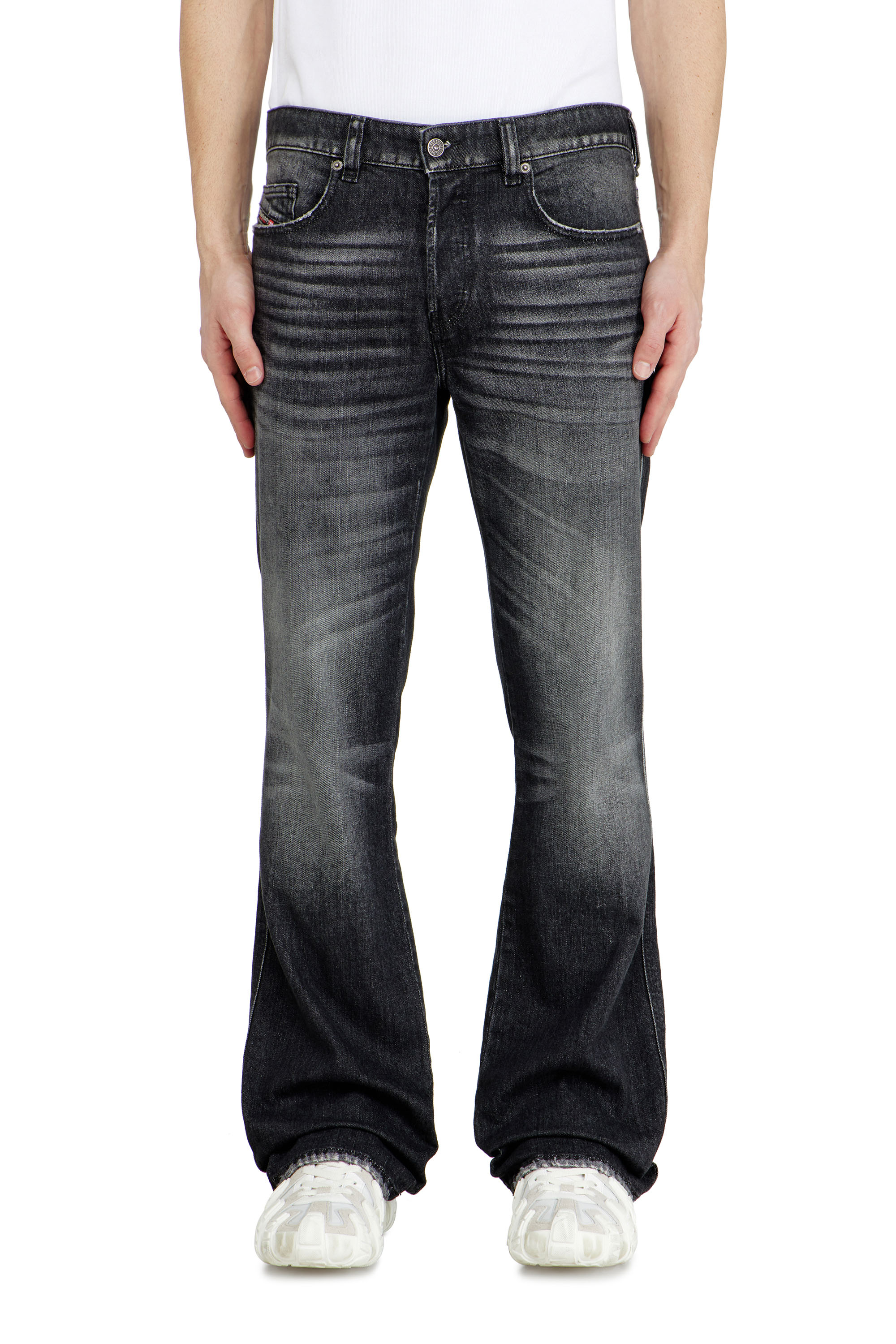 Diesel - Man's Bootcut Jeans 1998 D-Buck 09L50, Black/Dark grey - 4