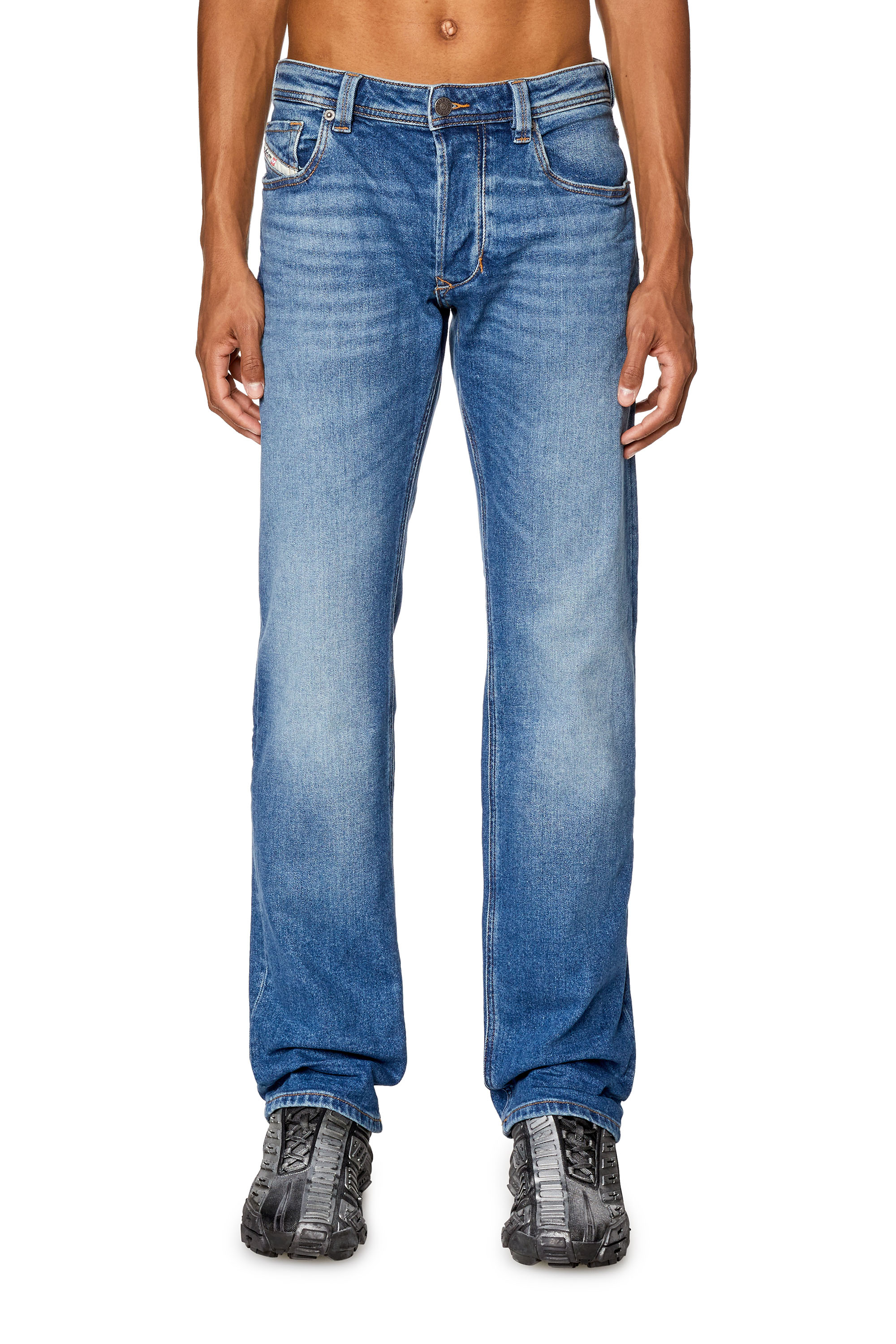 Diesel - Straight Jeans 1985 Larkee 0ENAT, Medium blue - Image 1