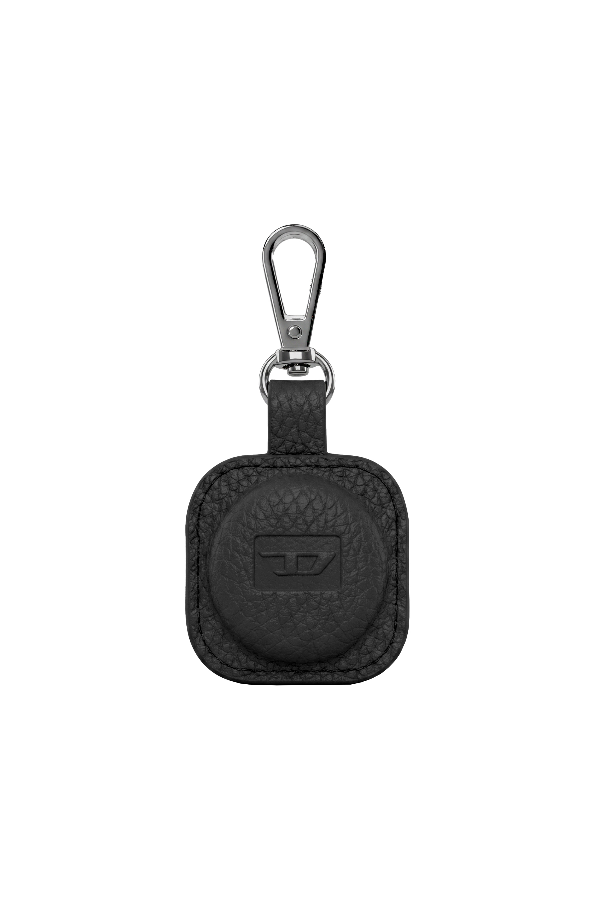 Diesel - 60655 AIRTAG HOLDER AIRTAG HOLDER, Unisex's Flag D airtag holder in Black - 1