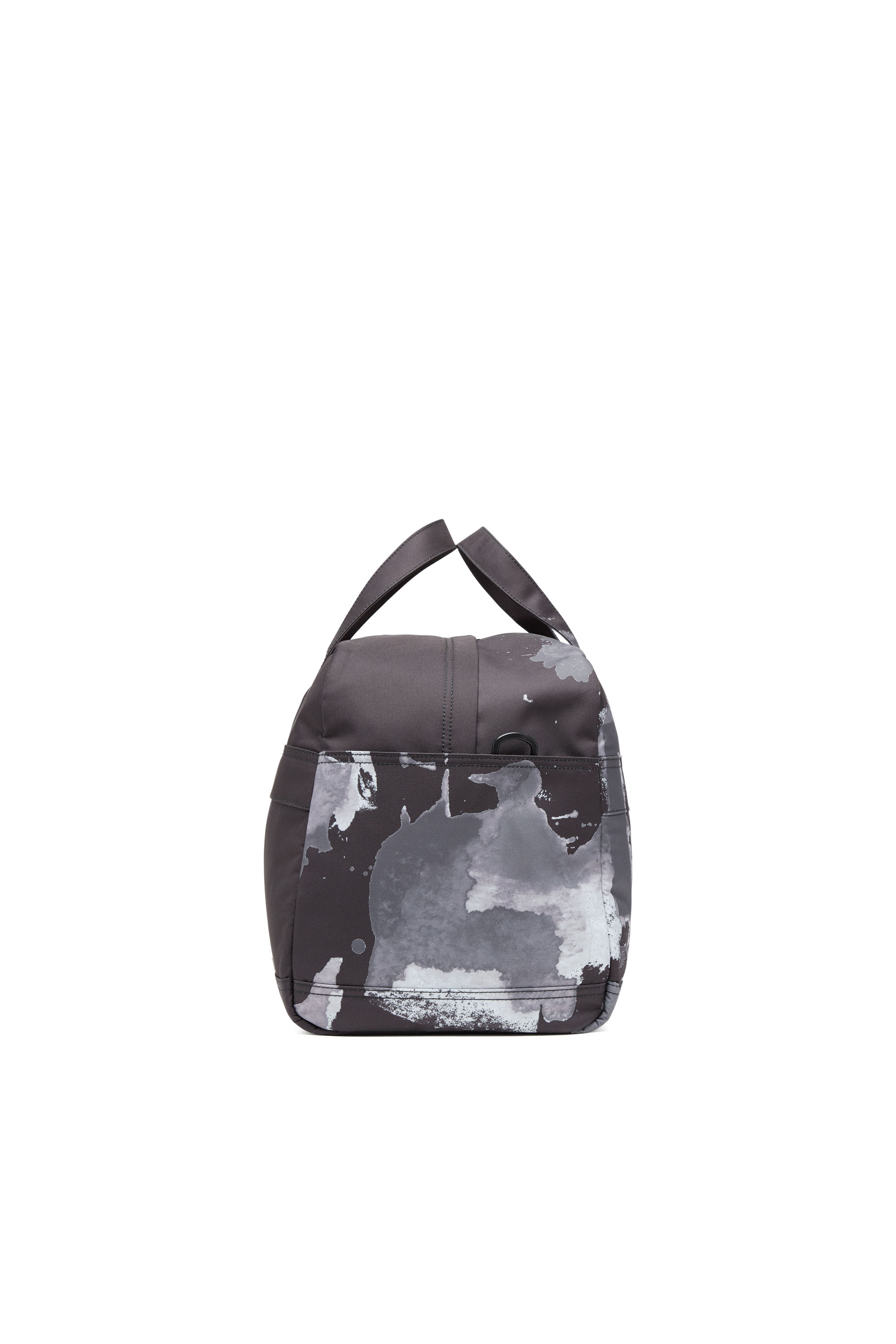 Diesel - RAVE DUFFLE L X, Man Rave-Duffle bag with bleeding logo print in Multicolor - Image 3