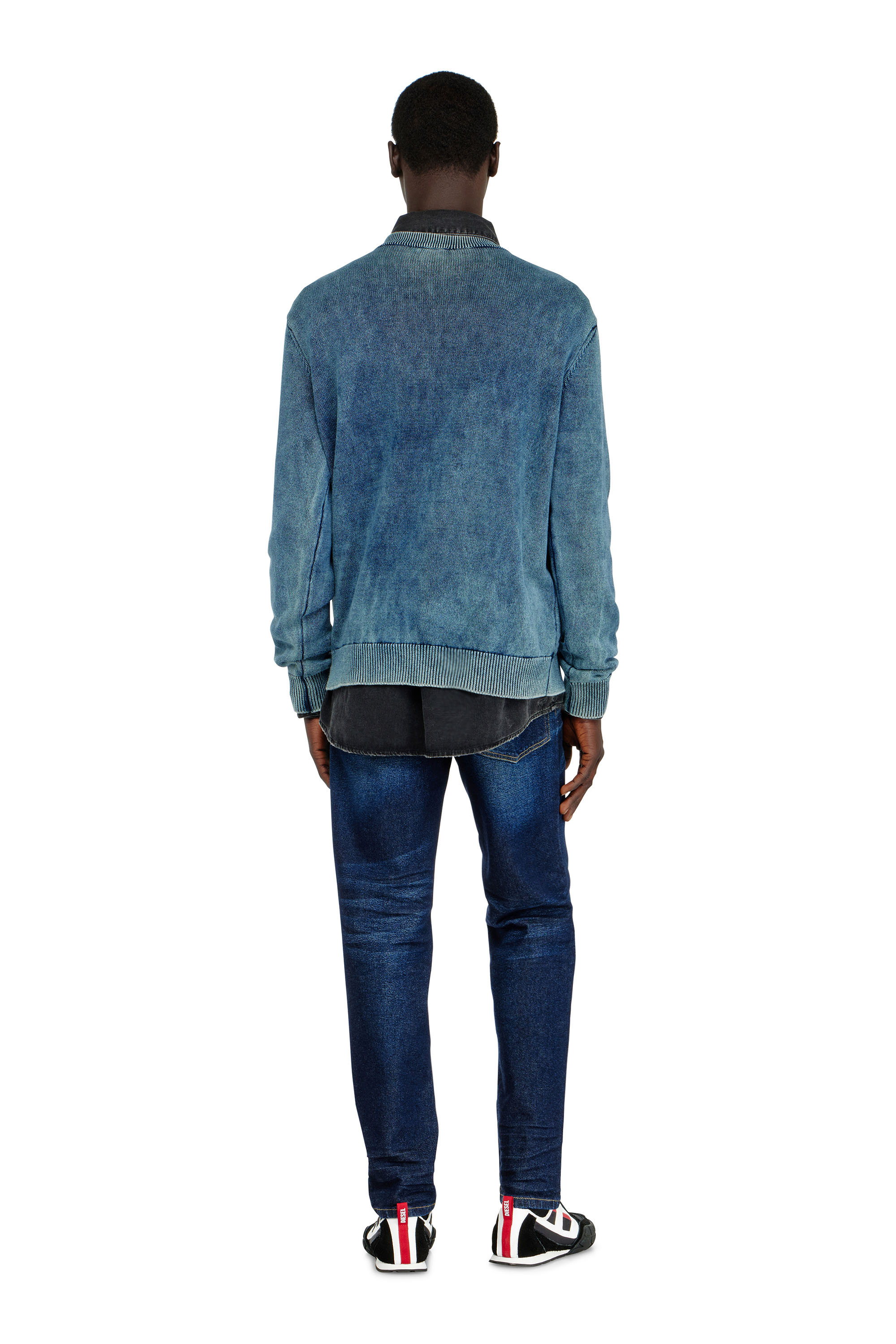 Diesel - Man's Regular Jeans 2023 D-Finitive 0KBBV, Dark Blue - 3